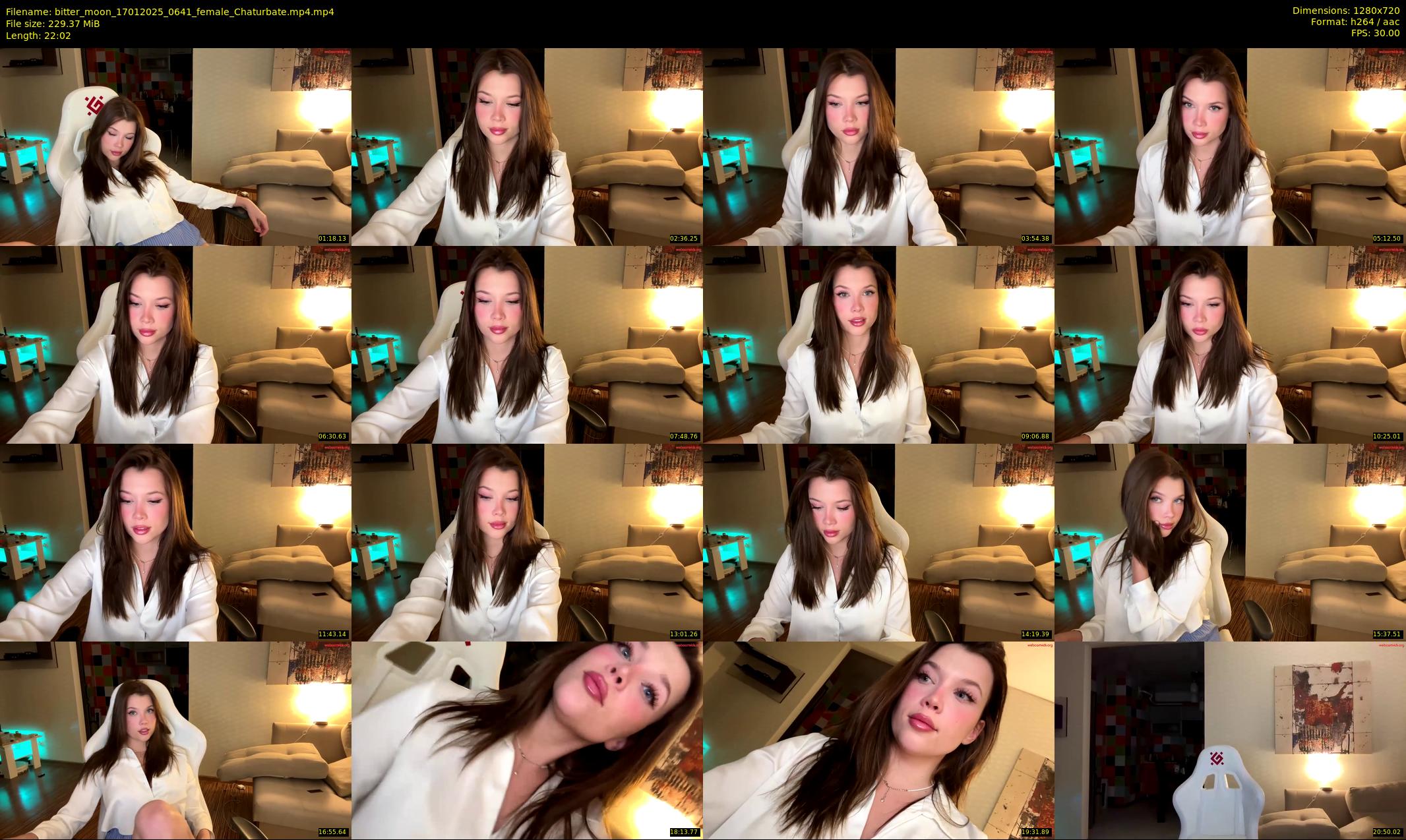 bitter_moon — 23 minute Chaturbate female cam show recording, 720p, Jan 17, 2025