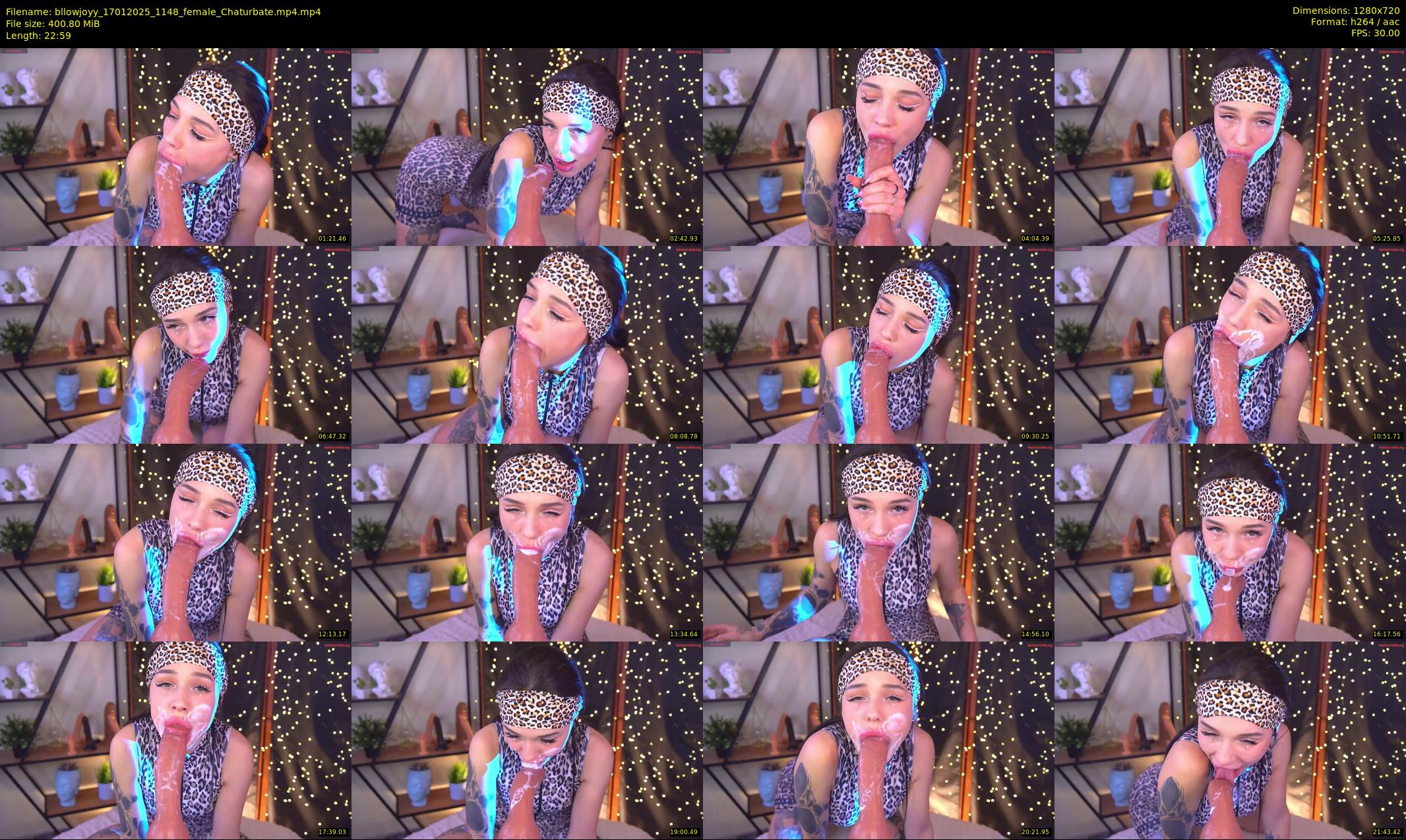 bllowjoyy — 23 minute Chaturbate female cam show recording, 720p, Jan 17, 2025