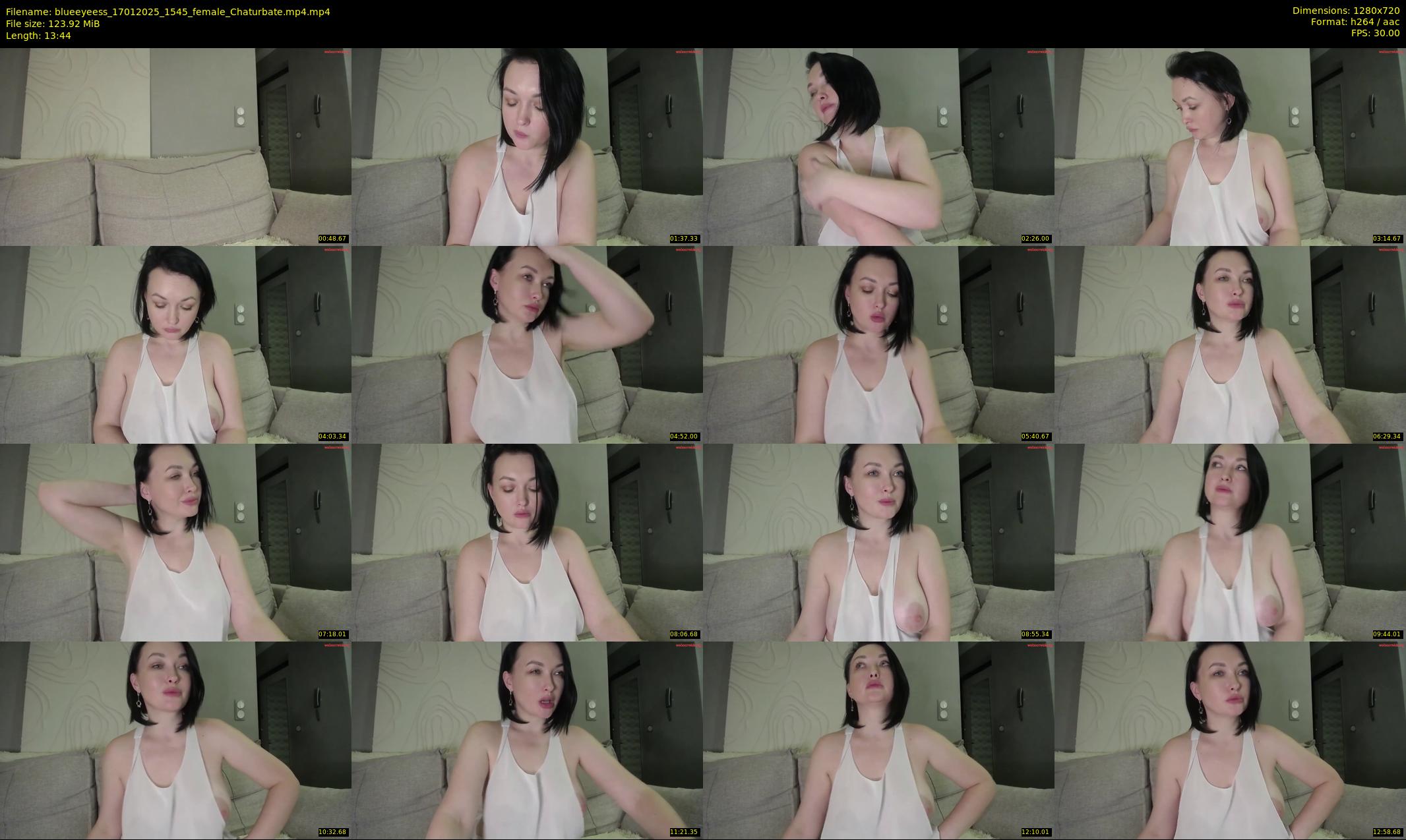 blueeyeess — 14 minute Chaturbate female cam show recording, 720p, Jan 17, 2025