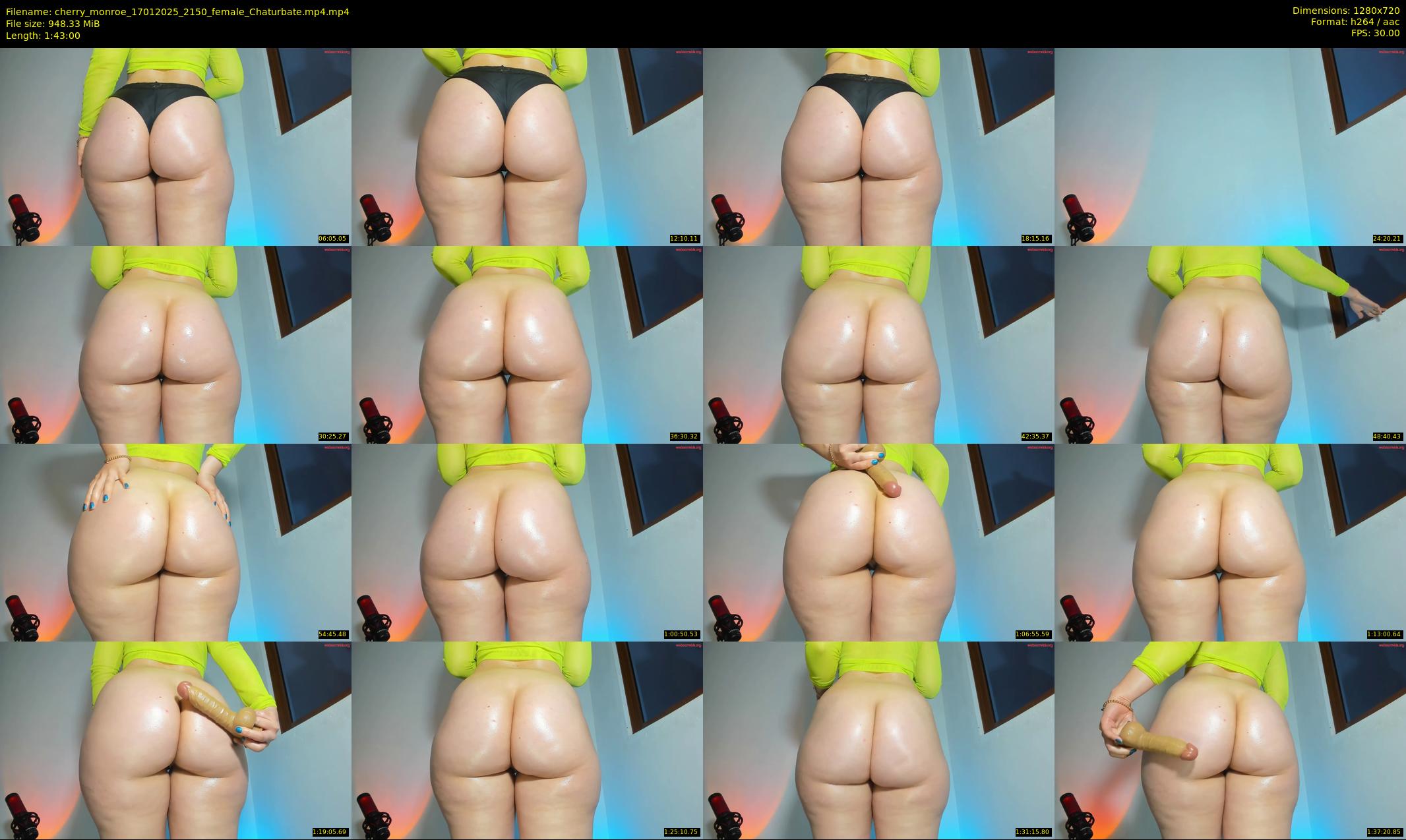 cherry_monroe — 103 minute Chaturbate female cam show recording, 720p, Jan 17, 2025