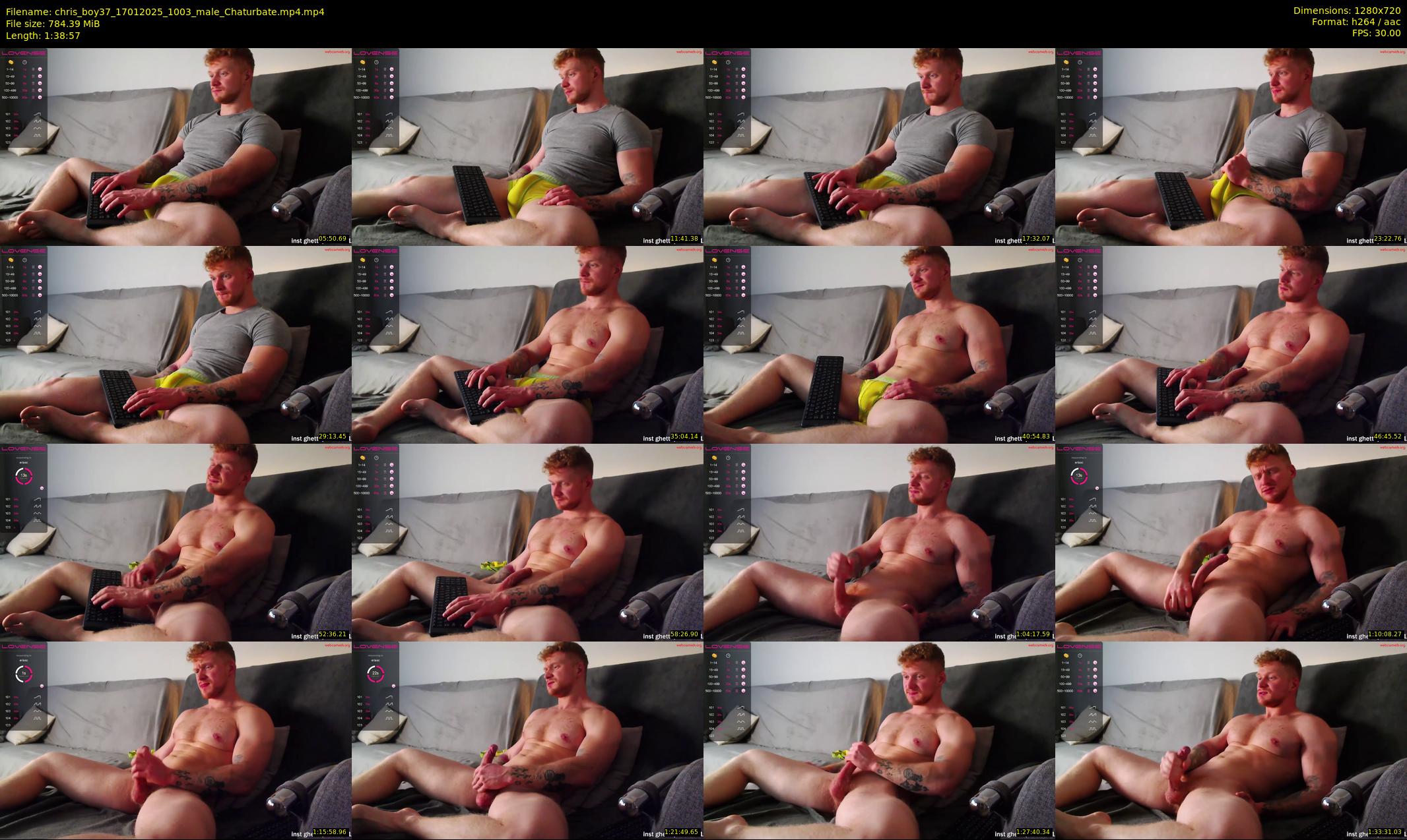 chris_boy37 — 99 minute Chaturbate male cam show recording, 720p, Jan 17, 2025