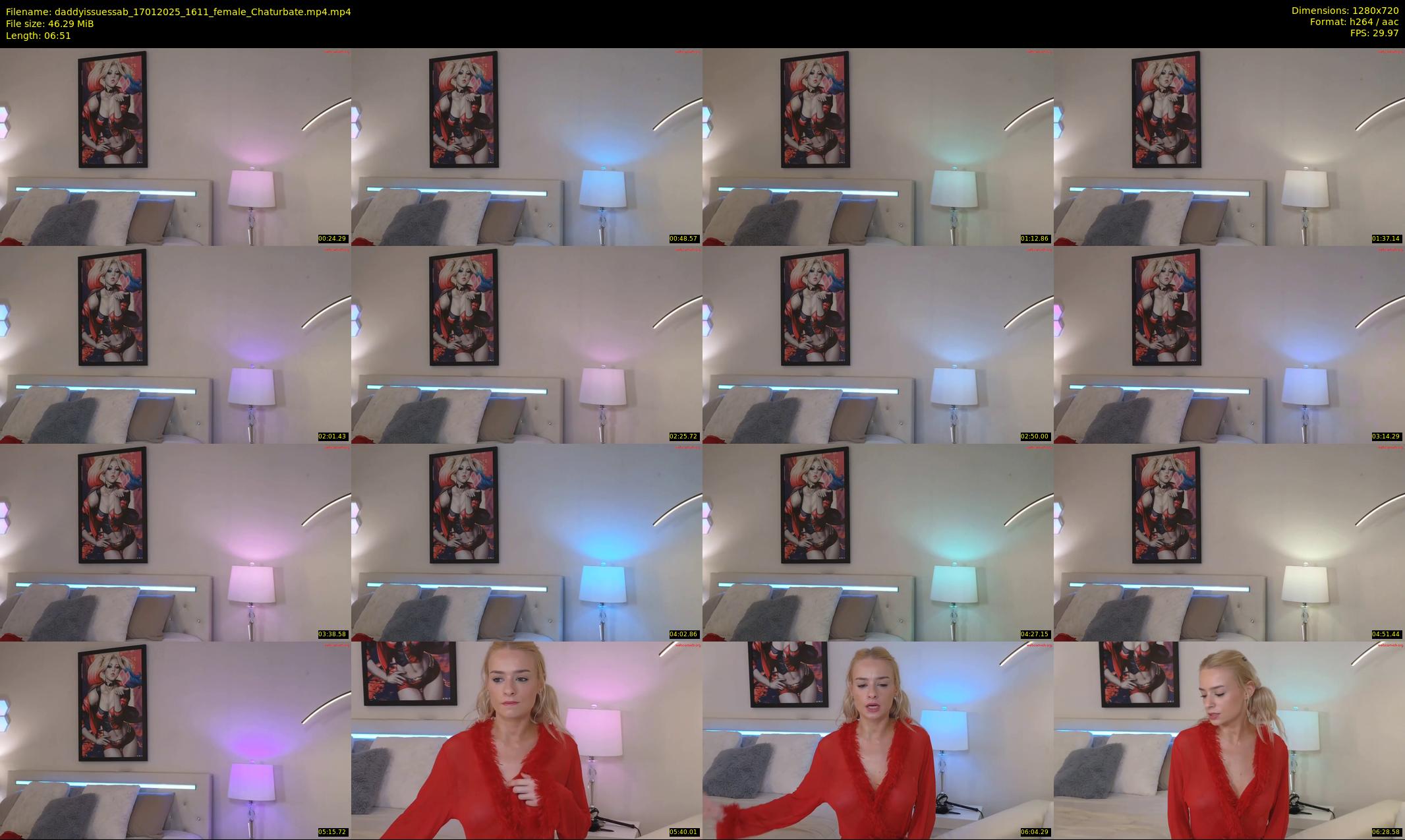 daddyissuessab — 7 minute Chaturbate female cam show recording, 720p, Jan 17, 2025