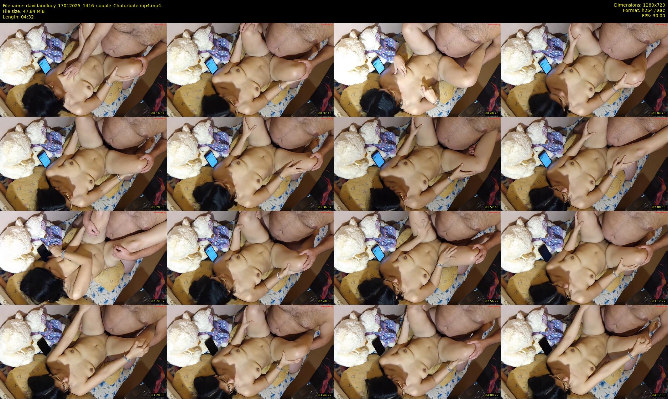 davidandlucy — 5 minute Chaturbate couple cam show recording, 720p, Jan 17, 2025