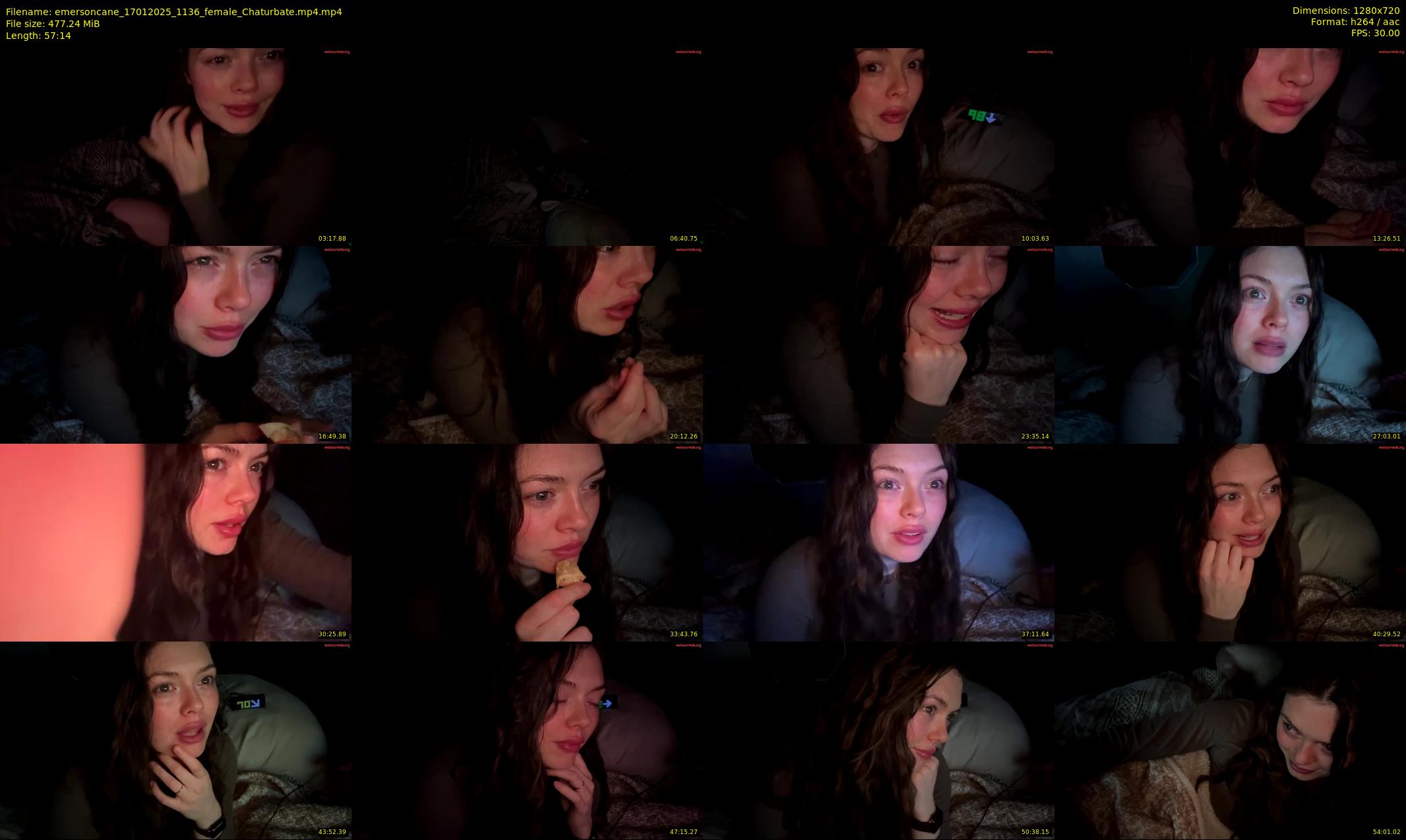 emersoncane — 58 minute Chaturbate female cam show recording, 720p, Jan 17, 2025