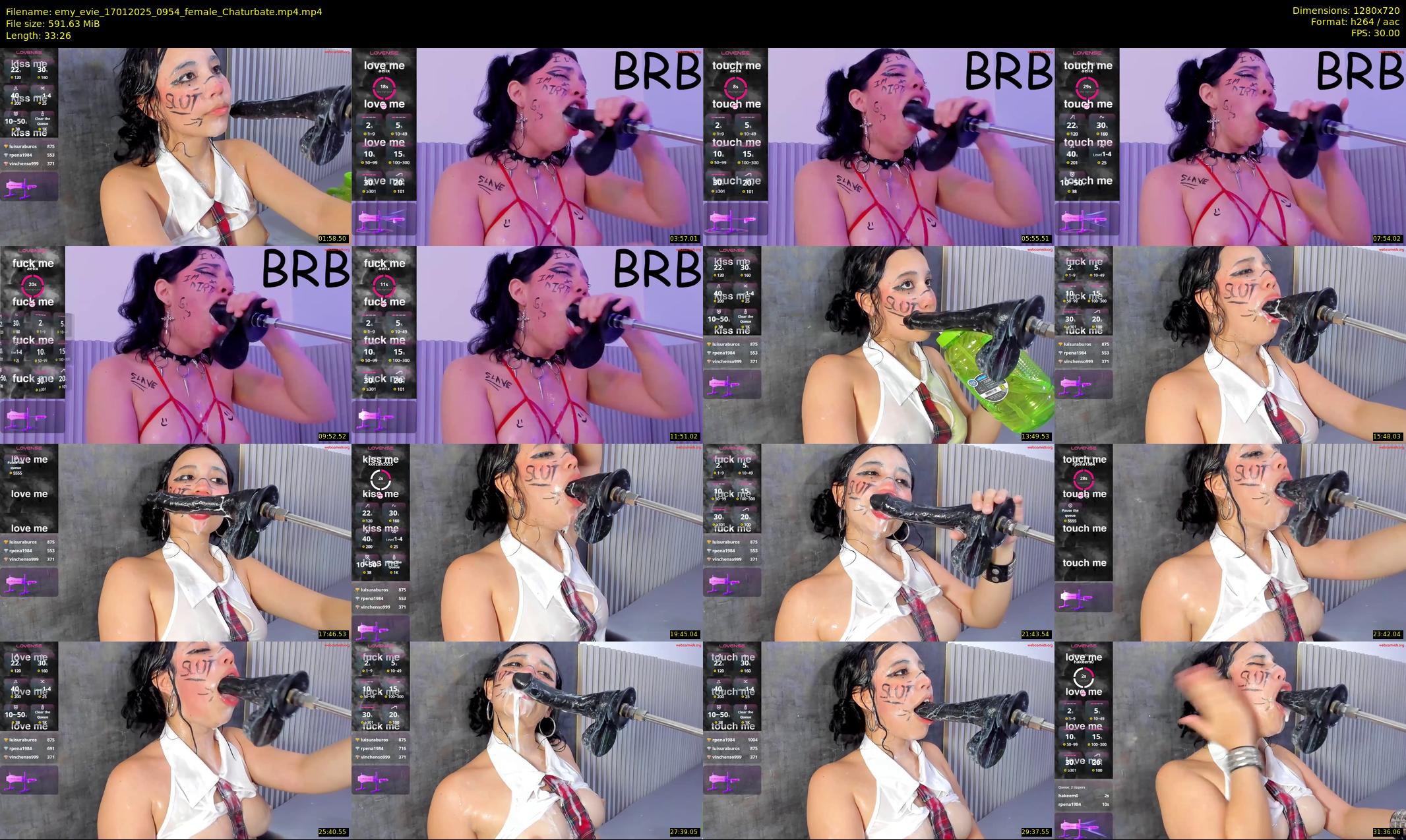 emy_evie — 34 minute Chaturbate female cam show recording, 720p, Jan 17, 2025