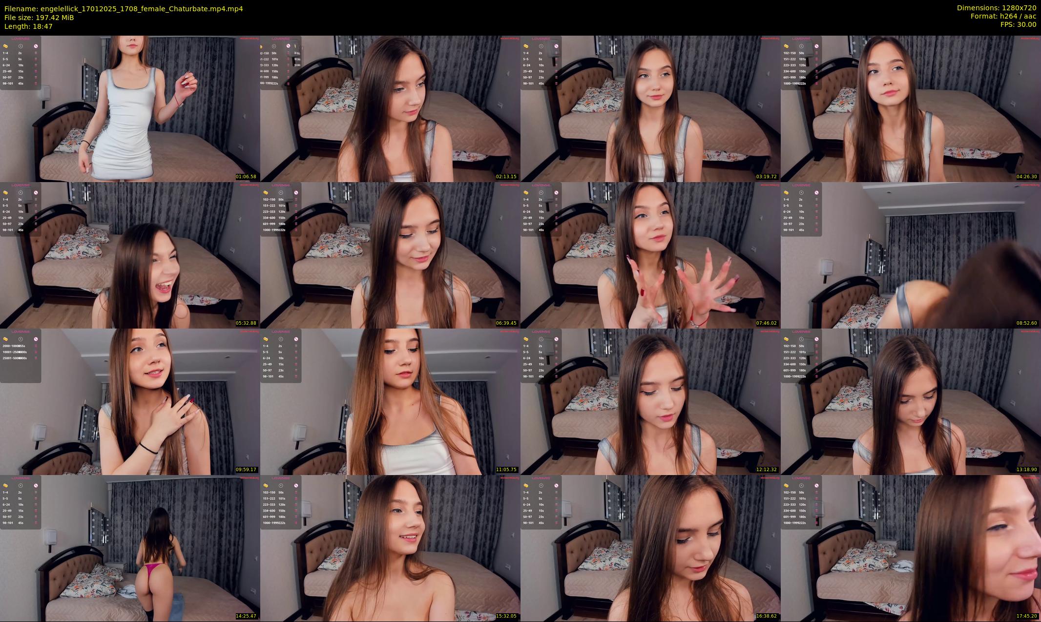 engelellick — 19 minute Chaturbate female cam show recording, 720p, Jan 17, 2025