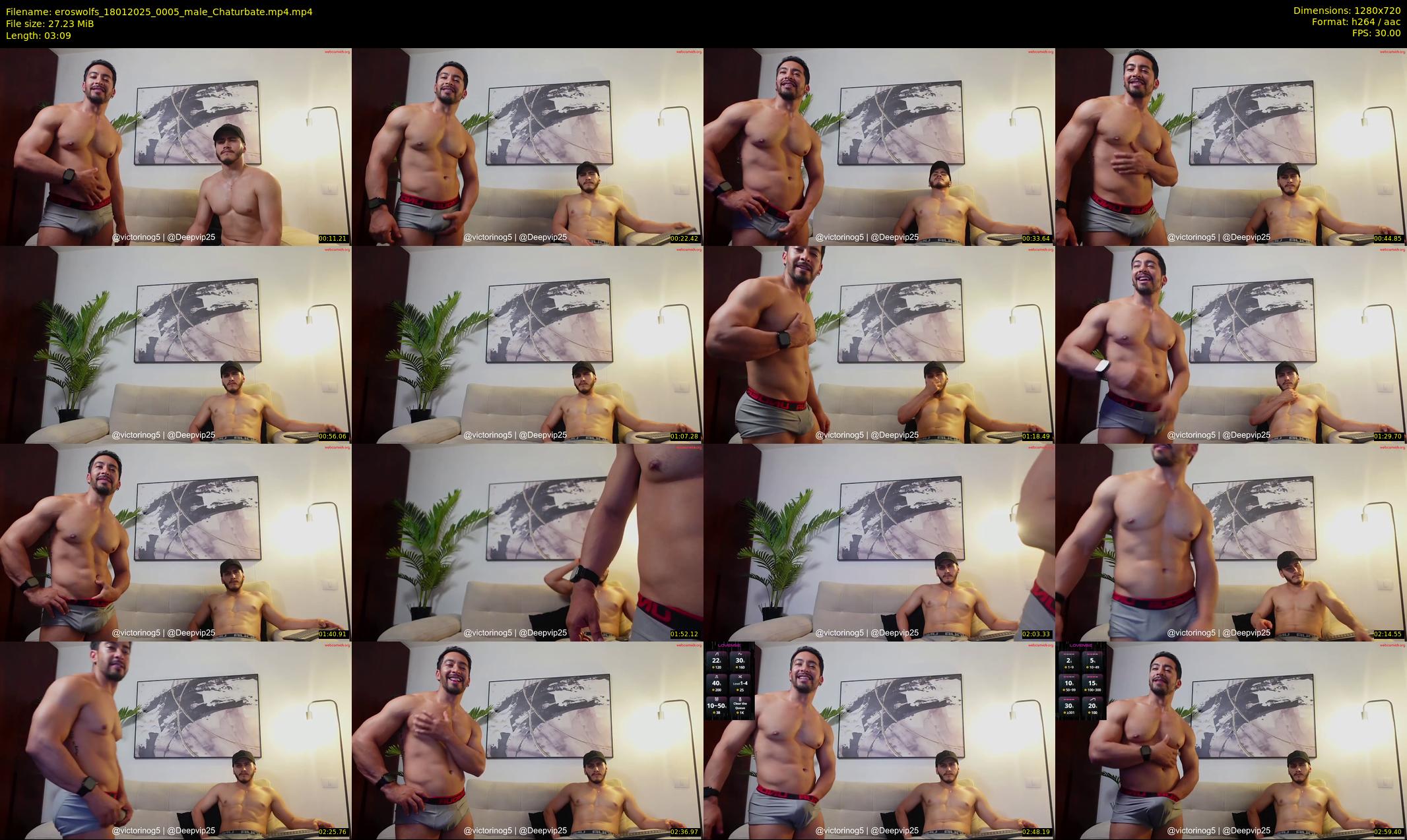 eroswolfs — 4 minute Chaturbate male cam show recording, 720p, Jan 18, 2025