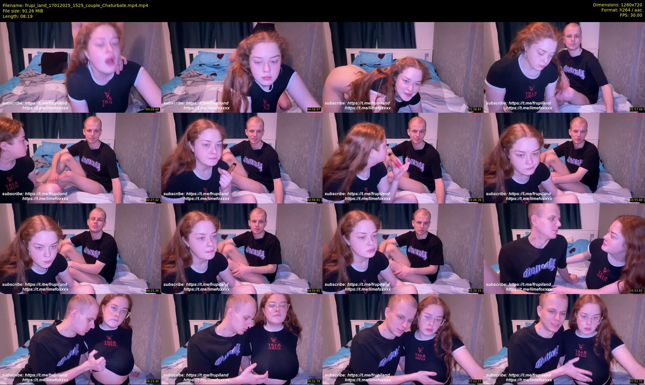 frupi_land — 9 minute Chaturbate couple cam show recording, 720p, Jan 17, 2025