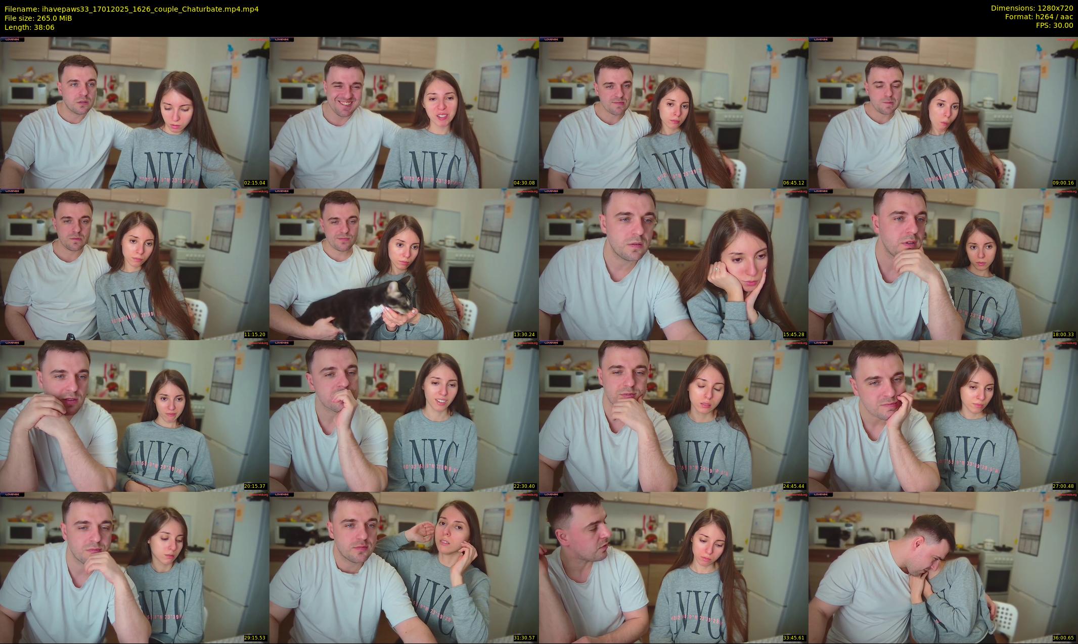 ihavepaws33 — 39 minute Chaturbate couple cam show recording, 720p, Jan 17, 2025
