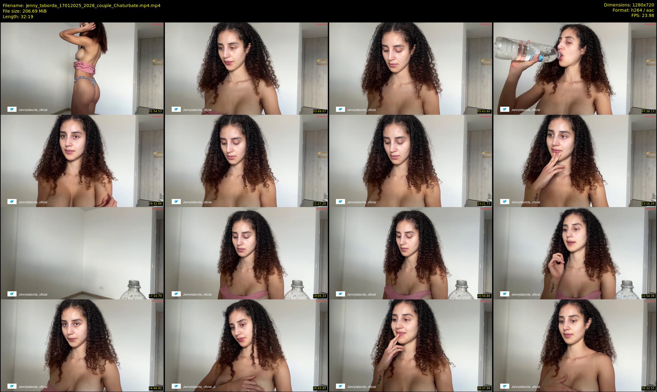 jenny_taborda — 33 minute Chaturbate female cam show recording, 720p, Jan 17, 2025