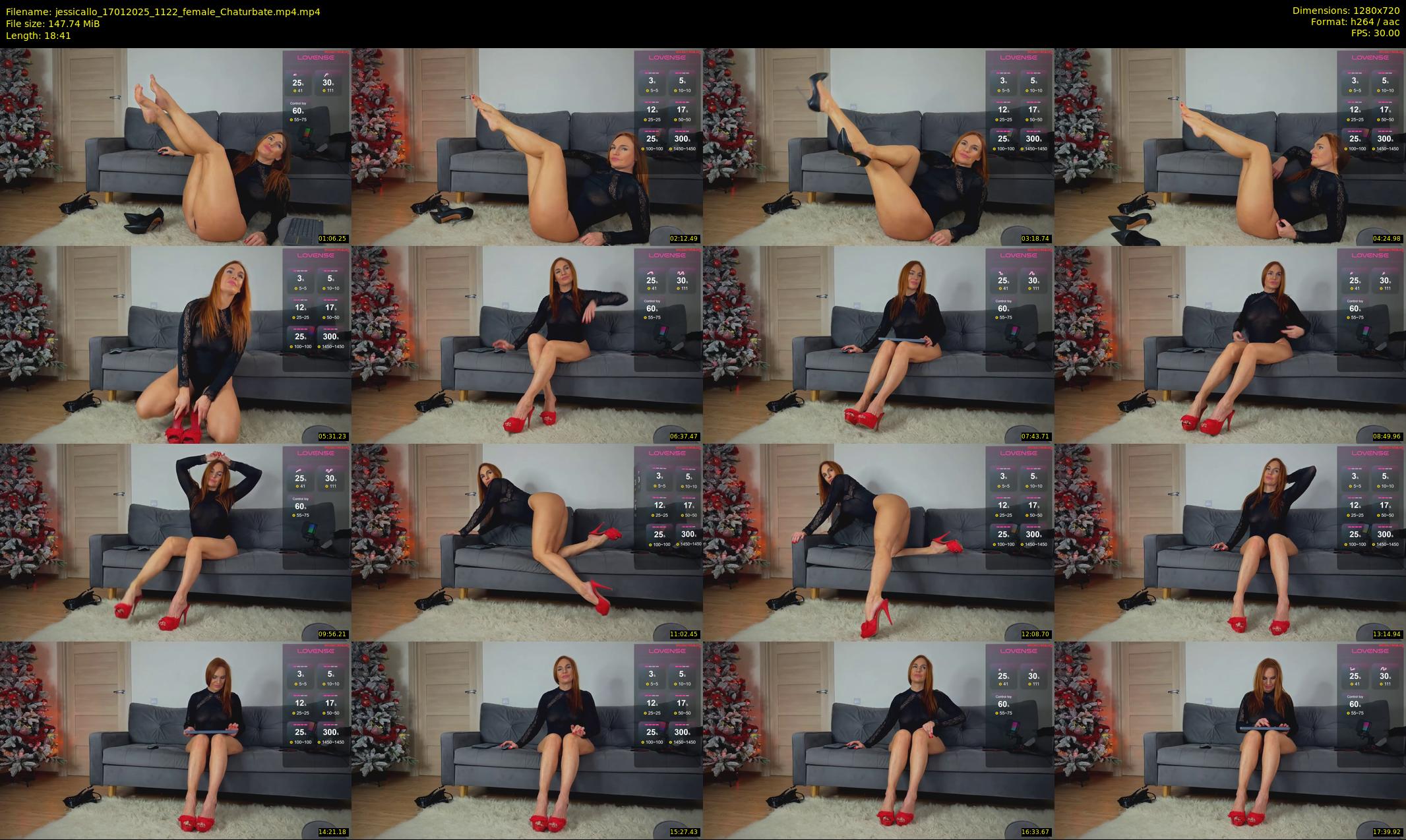 jessicallo — 19 minute Chaturbate female cam show recording, 720p, Jan 17, 2025