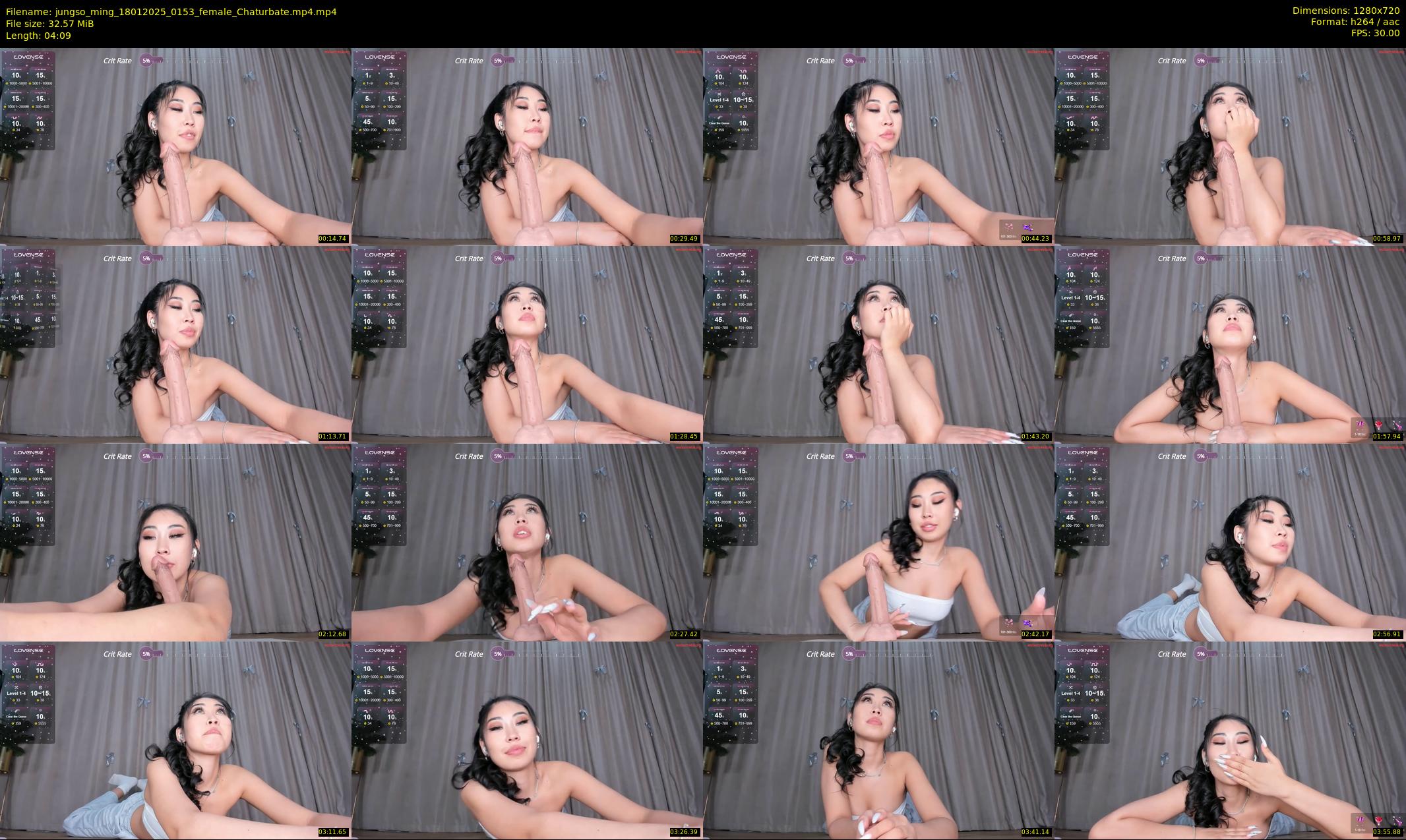 jungso_ming — 5 minute Chaturbate female cam show recording, 720p, Jan 18, 2025