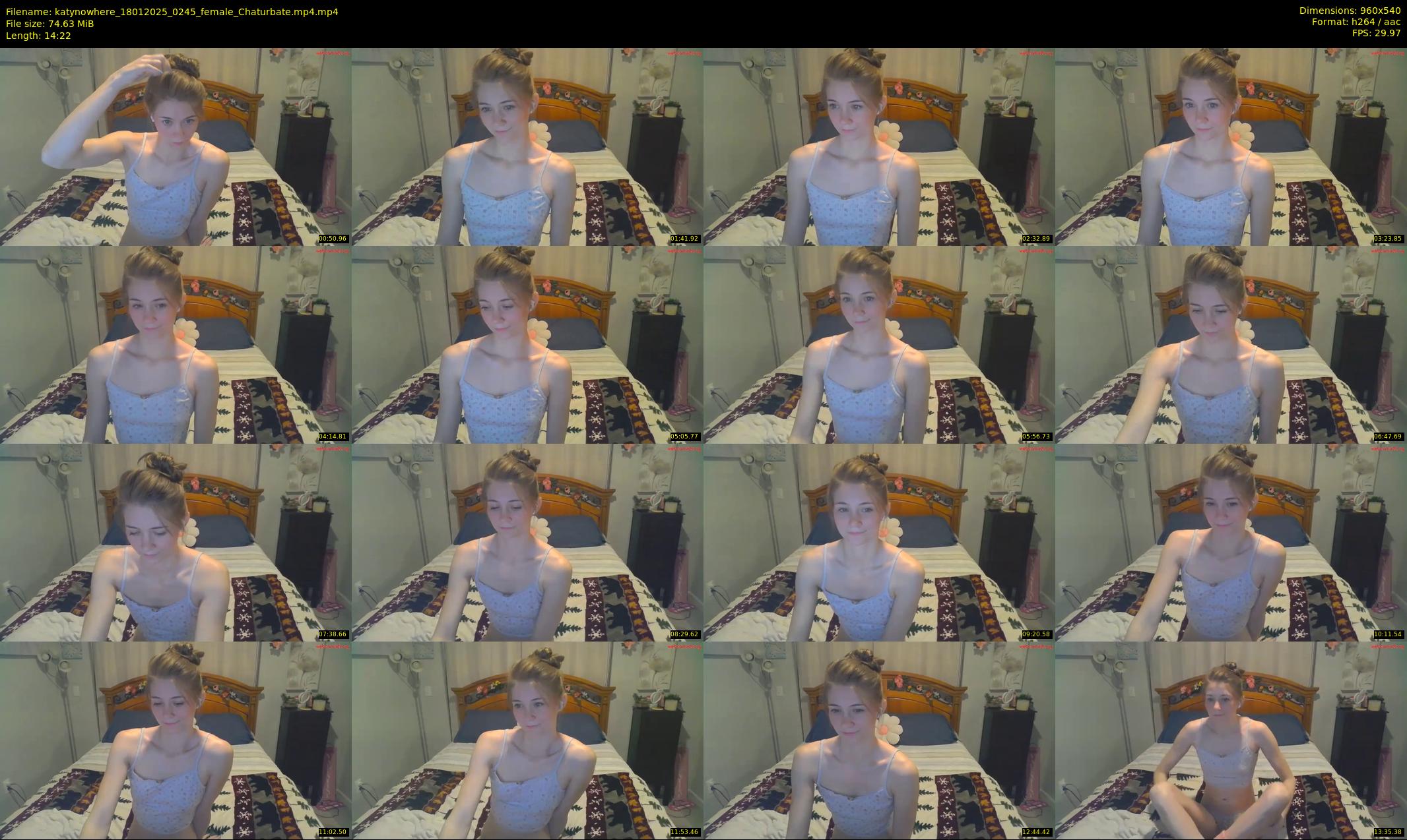 katynowhere — 15 minute Chaturbate female cam show recording, 480p, Jan 18, 2025