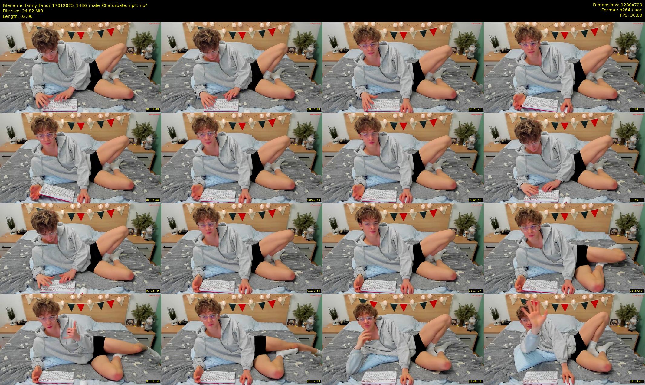 lanny_fandi — 2 minute Chaturbate male cam show recording, 720p, Jan 17, 2025