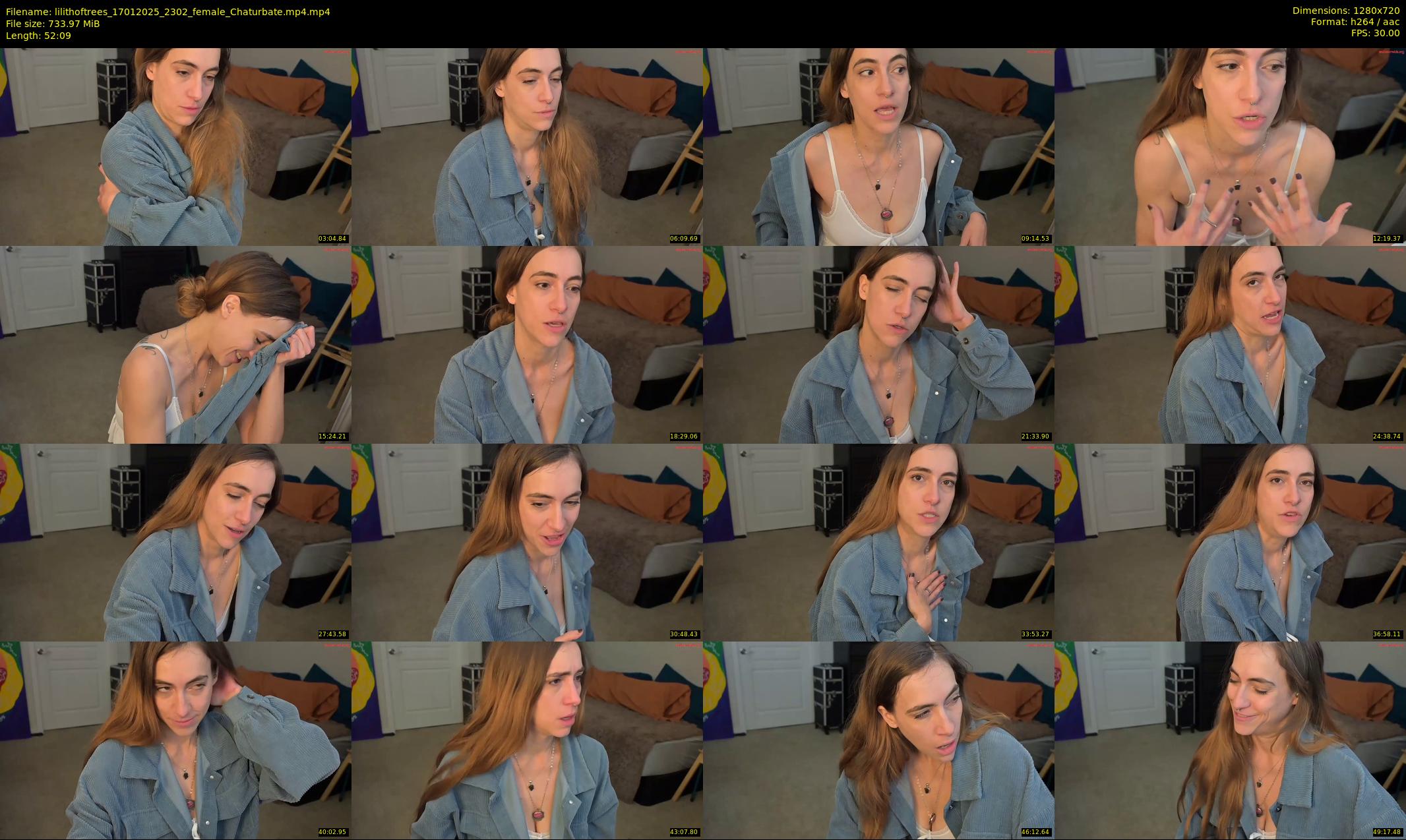 lilithoftrees — 53 minute Chaturbate female cam show recording, 720p, Jan 17, 2025