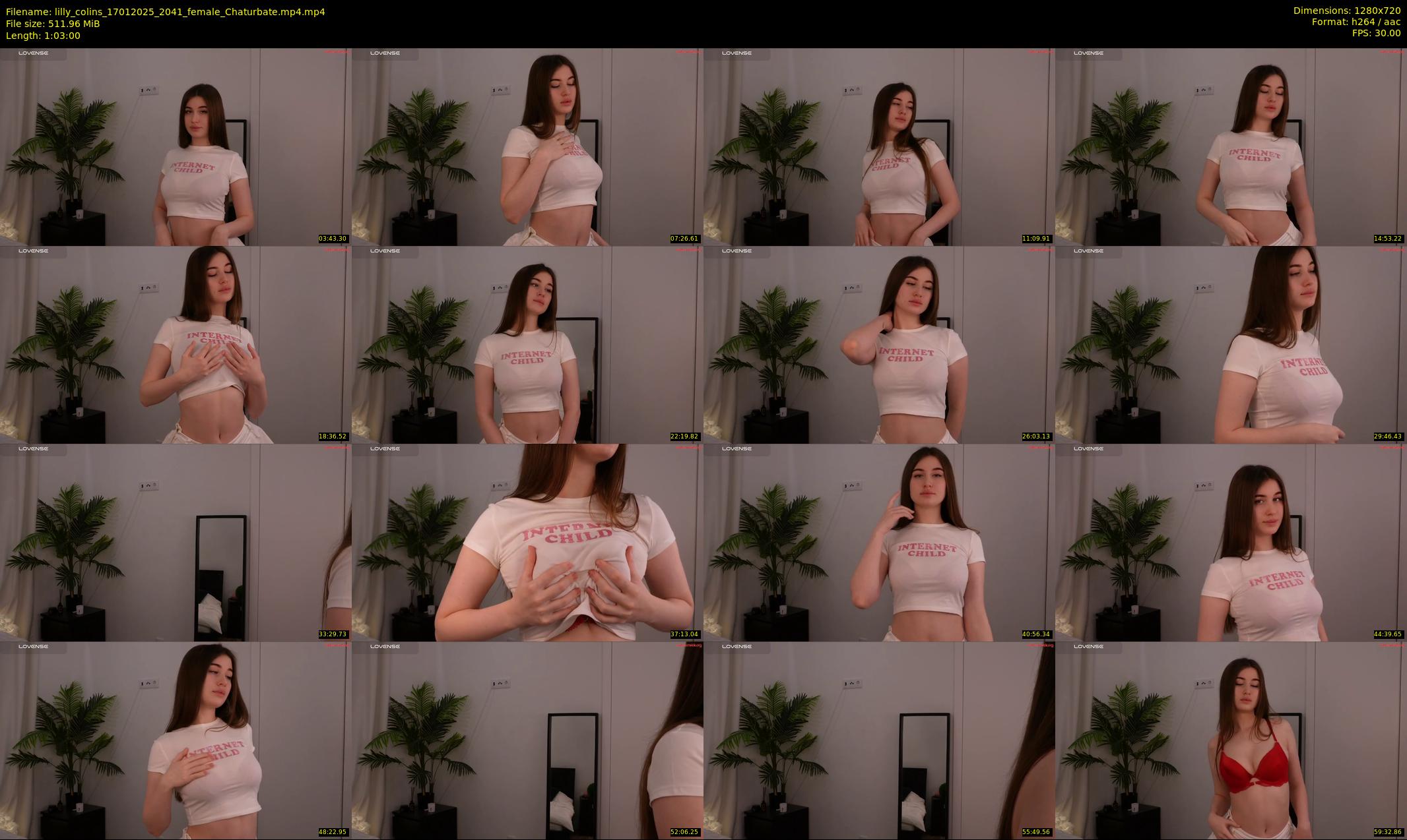 lilly_colins — 63 minute Chaturbate female cam show recording, 720p, Jan 17, 2025