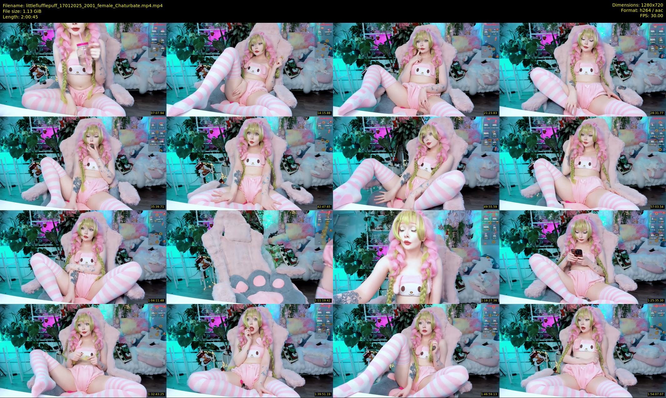 littleflufflepuff — 121 minute Chaturbate female cam show recording, 720p, Jan 17, 2025