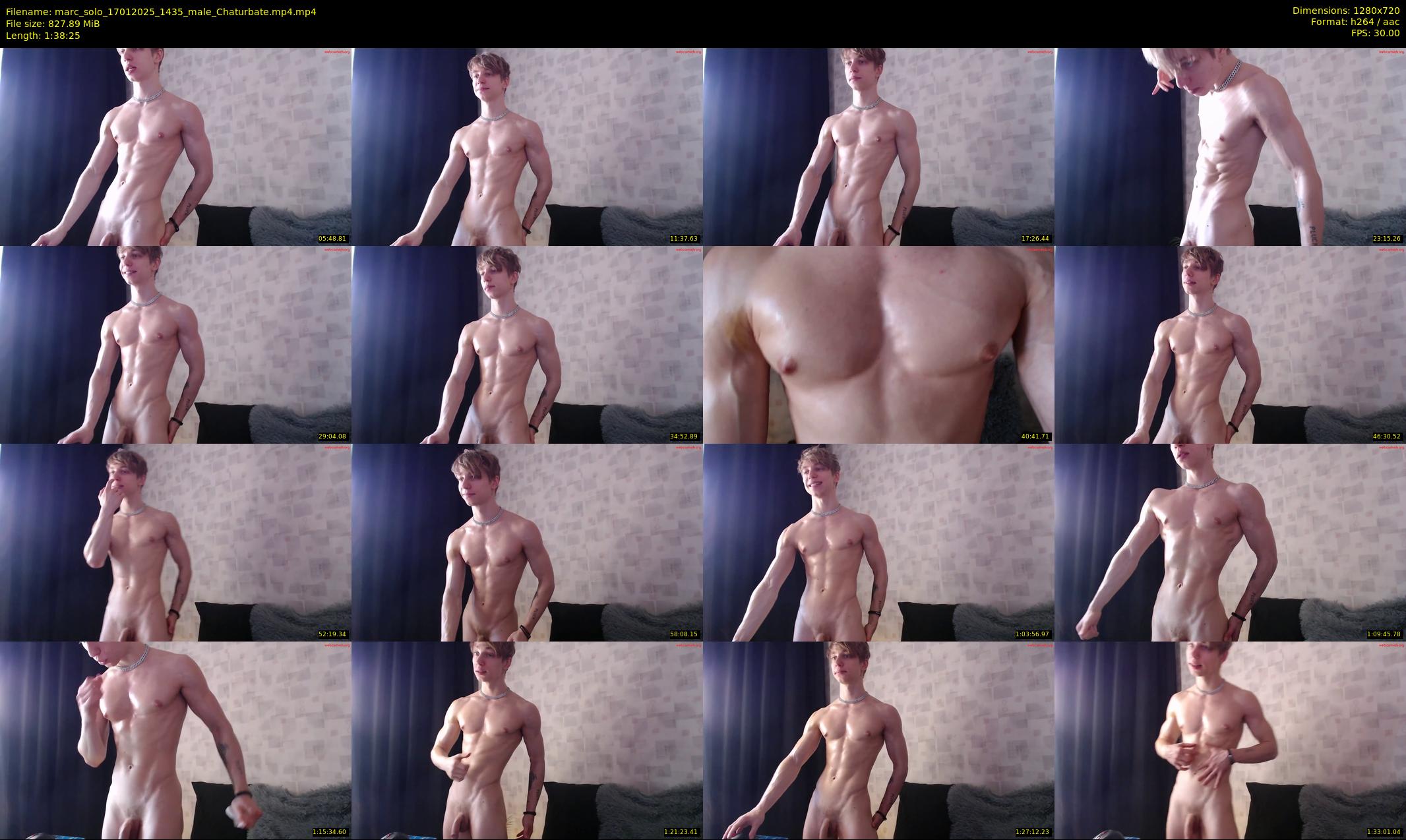 marc_solo — 99 minute Chaturbate male cam show recording, 720p, Jan 17, 2025