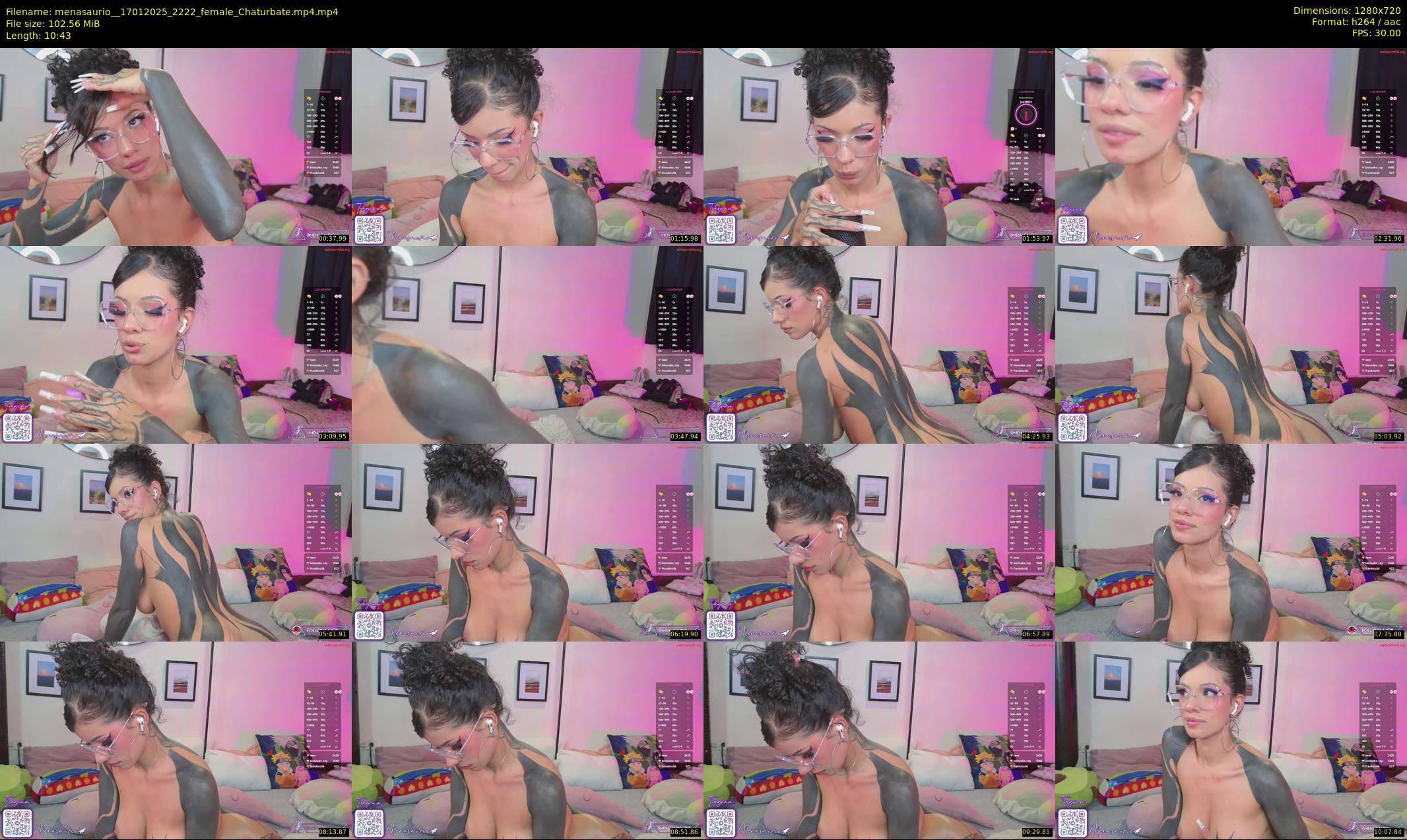 menasaurio_ — 11 minute Chaturbate female cam show recording, 720p, Jan 17, 2025