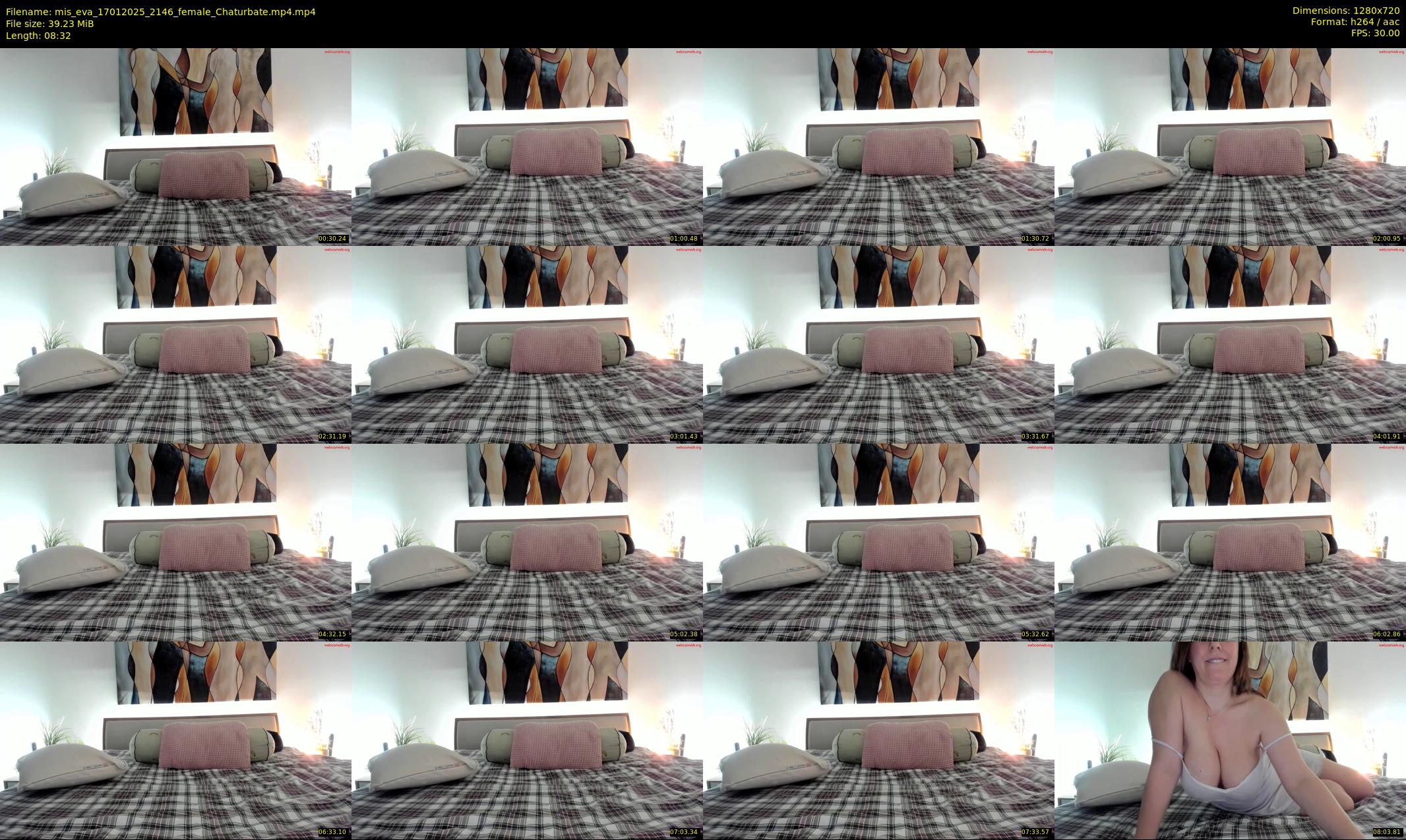 mis_eva — 9 minute Chaturbate female cam show recording, 720p, Jan 17, 2025