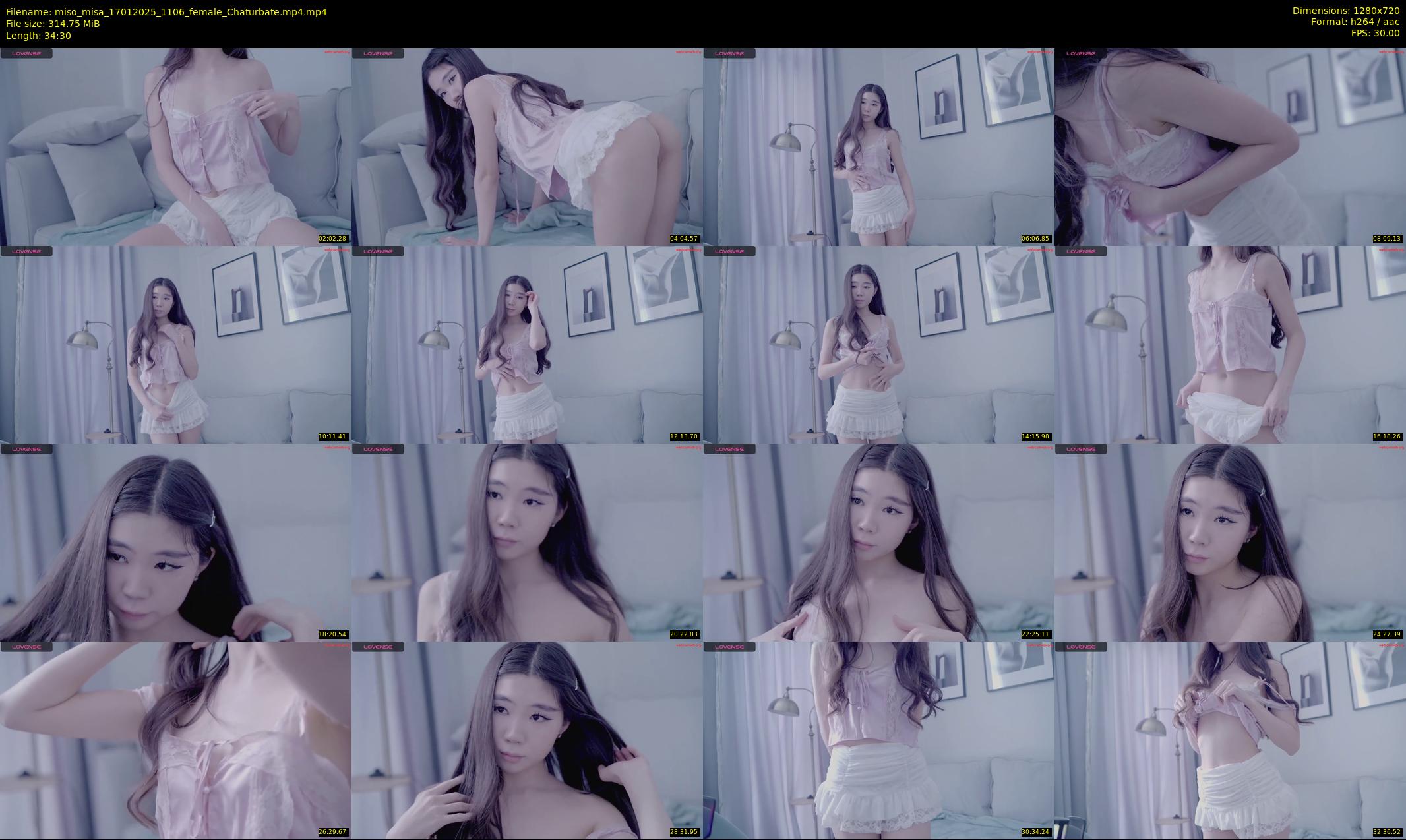 miso_misa — 35 minute Chaturbate female cam show recording, 720p, Jan 17, 2025