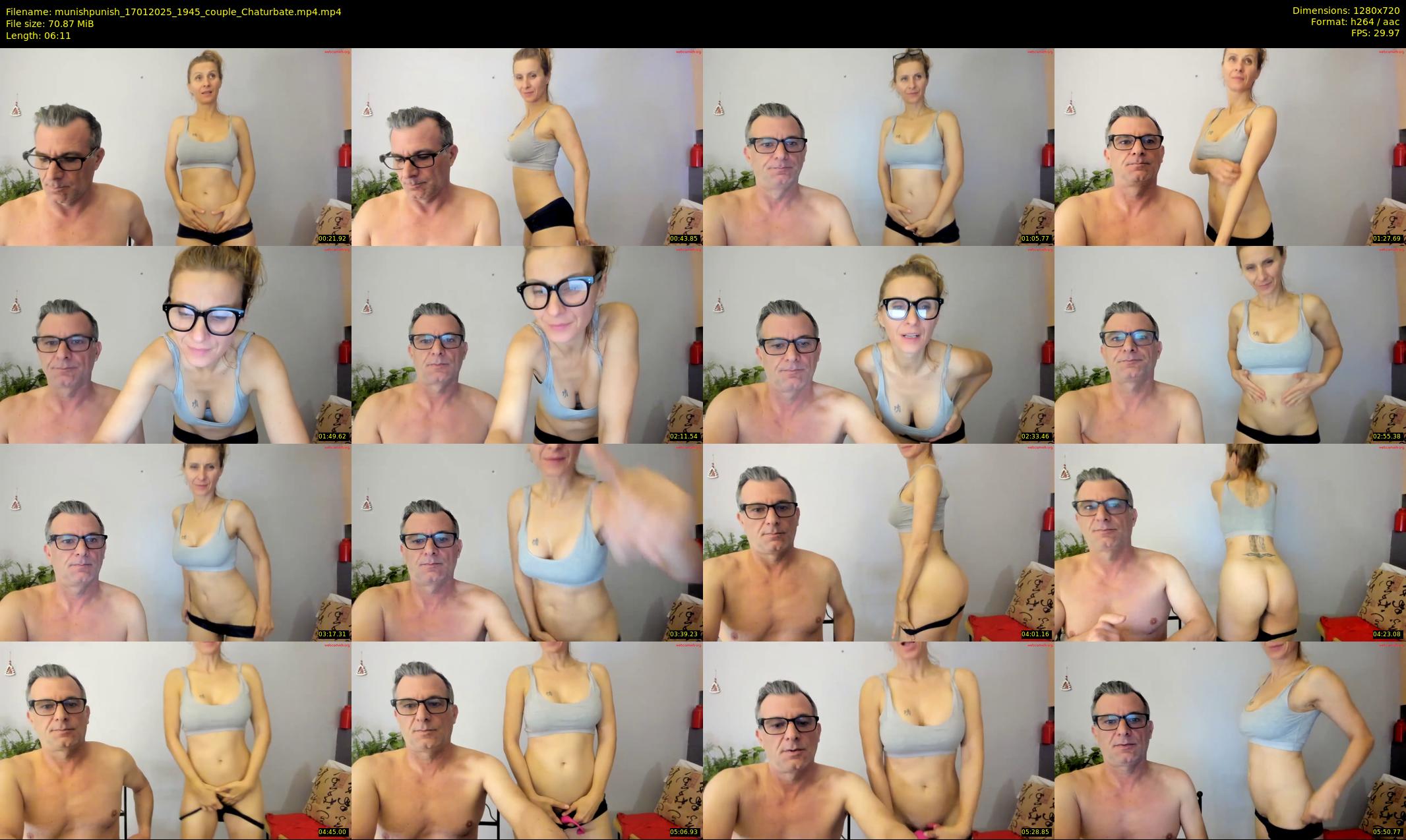 munishpunish — 7 minute Chaturbate couple cam show recording, 720p, Jan 17, 2025