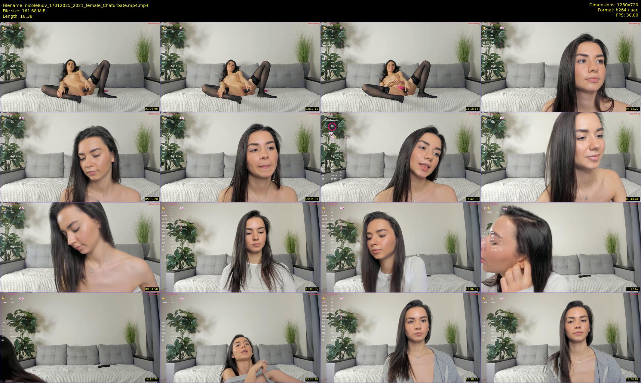 nicoleluuv — 19 minute Chaturbate female cam show recording, 720p, Jan 17, 2025
