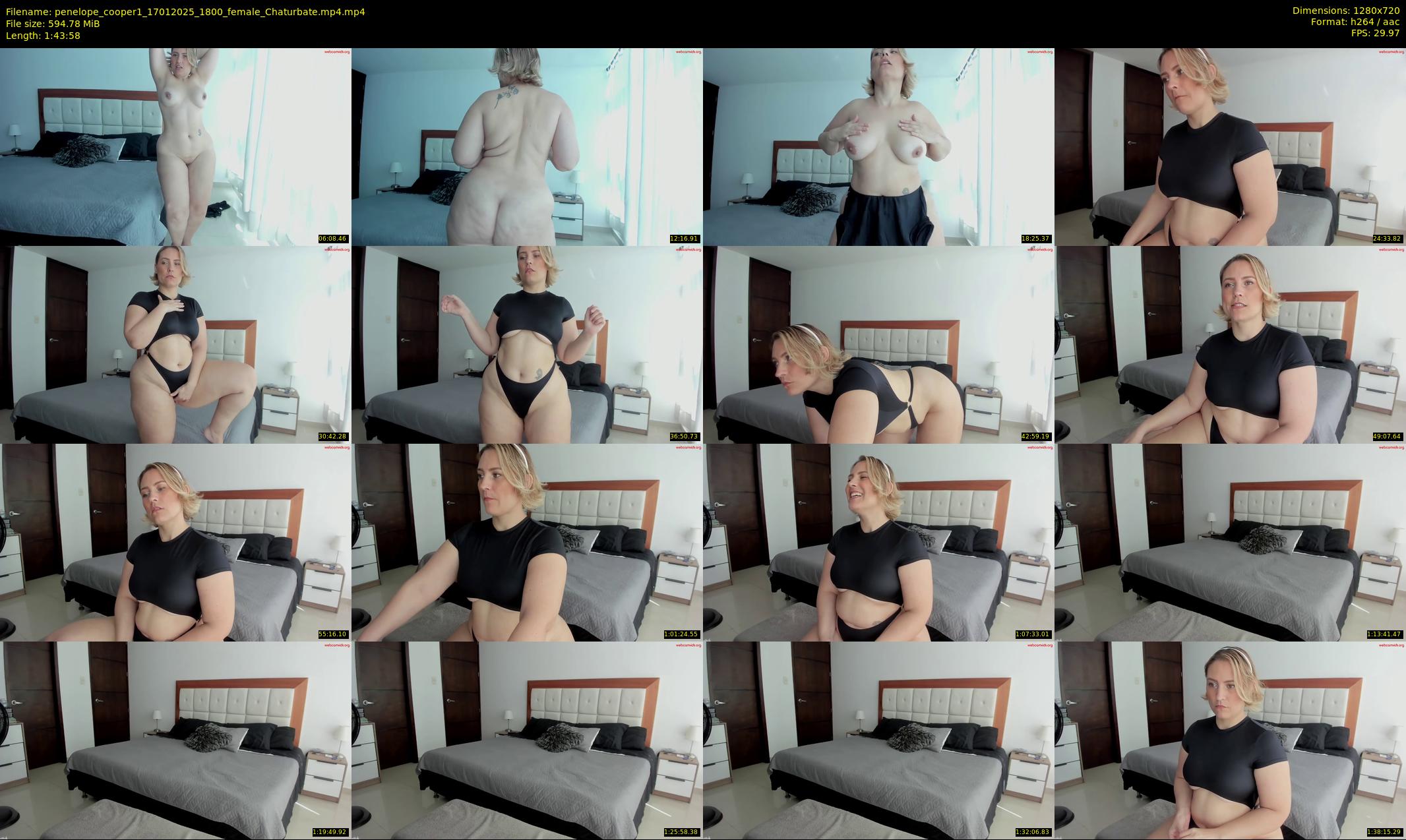 penelope_cooper1 — 104 minute Chaturbate female cam show recording, 720p, Jan 17, 2025