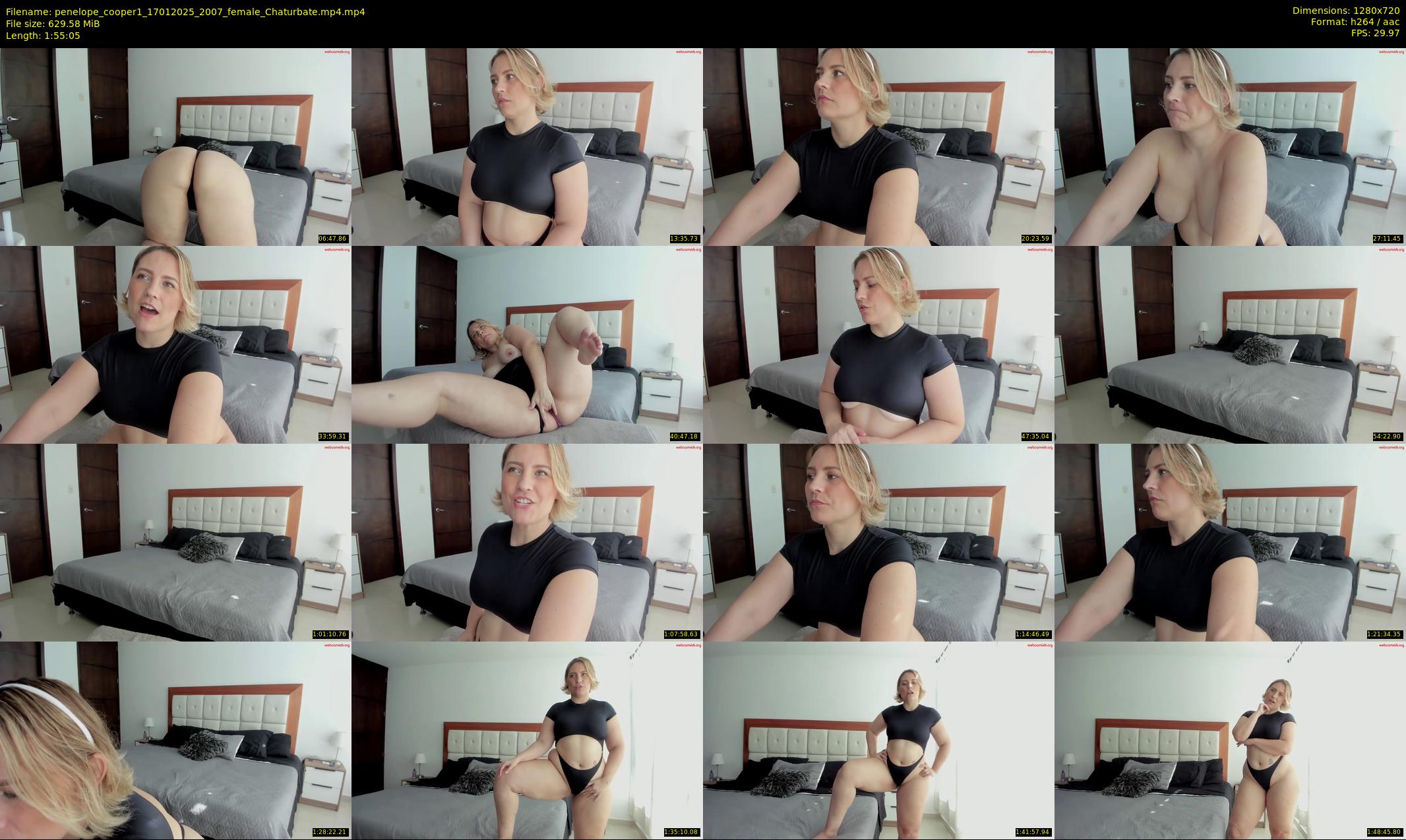 penelope_cooper1 — 116 minute Chaturbate female cam show recording, 720p, Jan 17, 2025