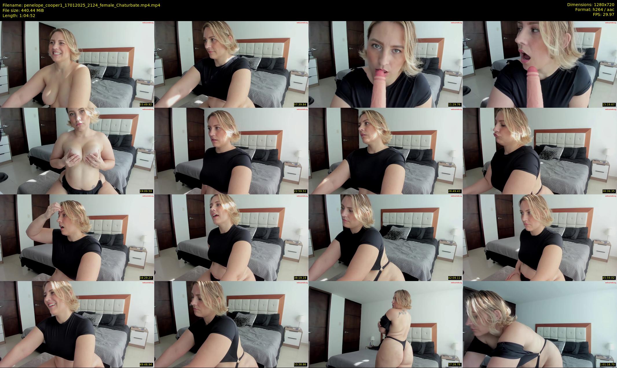 penelope_cooper1 — 65 minute Chaturbate female cam show recording, 720p, Jan 17, 2025