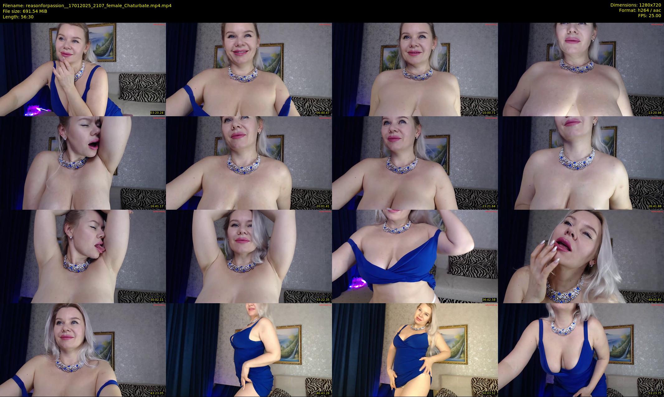 reasonforpassion_ — 57 minute Chaturbate female cam show recording, 720p, Jan 17, 2025