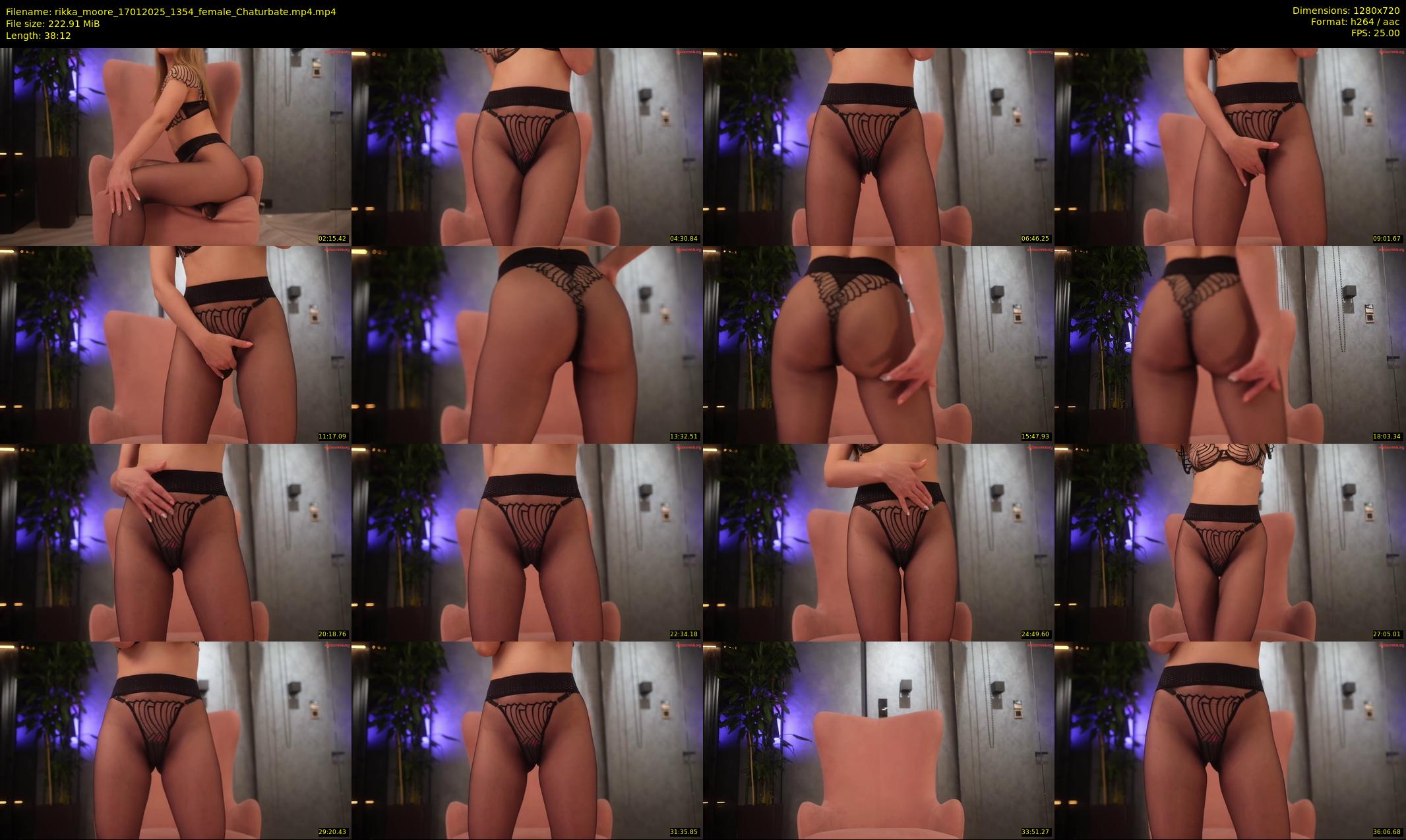 rikka_moore — 39 minute Chaturbate female cam show recording, 720p, Jan 17, 2025