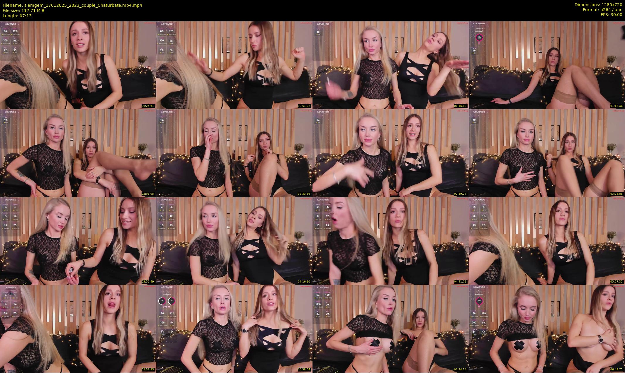slemgem — 8 minute Chaturbate couple cam show recording, 720p, Jan 17, 2025