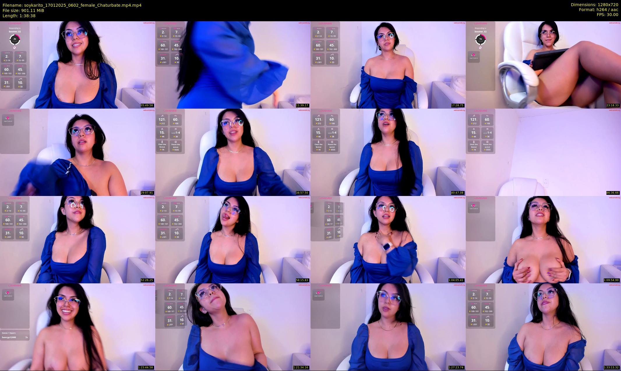 soykarito — 99 minute Chaturbate female cam show recording, 720p, Jan 17, 2025