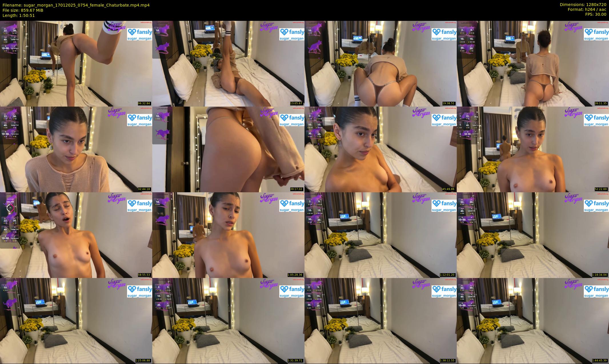 sugar_morgan — 111 minute Chaturbate female cam show recording, 720p, Jan 17, 2025