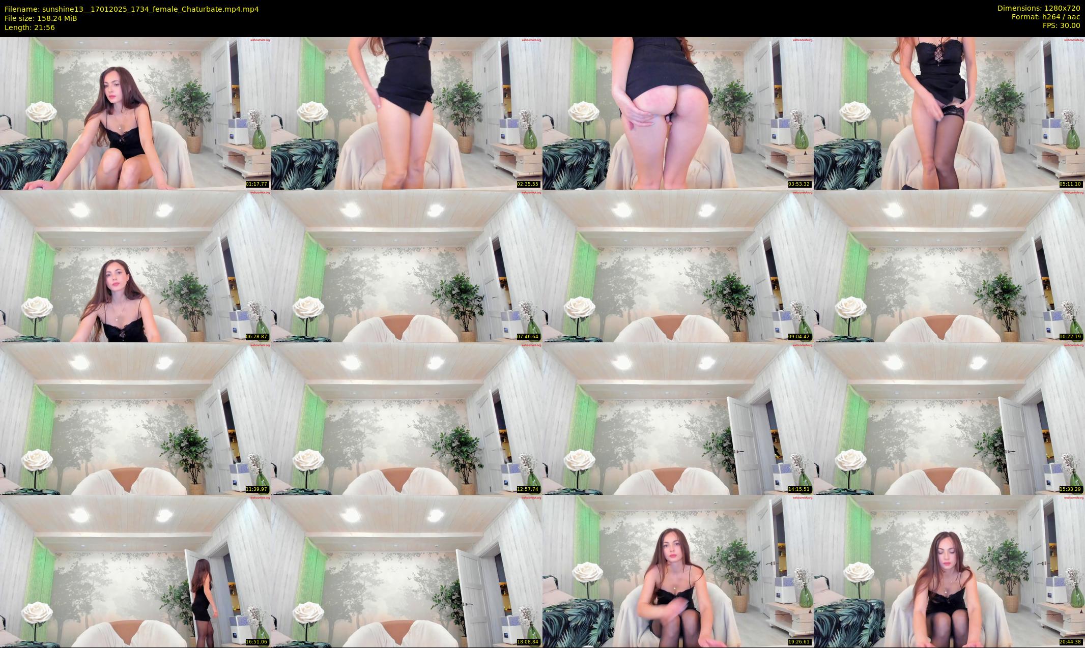 sunshine13_ — 22 minute Chaturbate female cam show recording, 720p, Jan 17, 2025