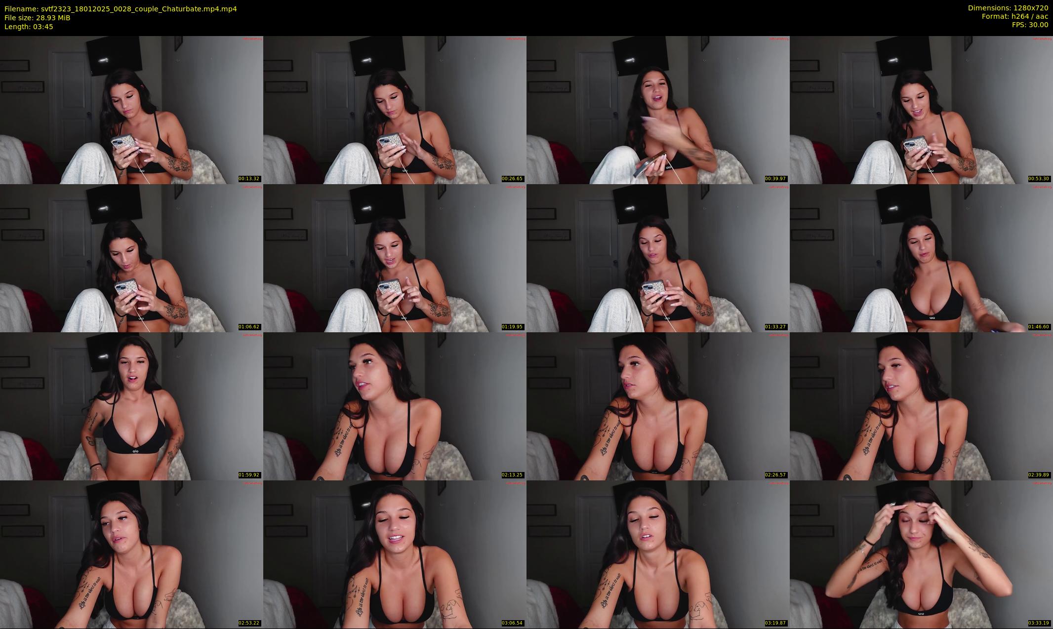 svtf2323 — 4 minute Chaturbate female cam show recording, 720p, Jan 18, 2025