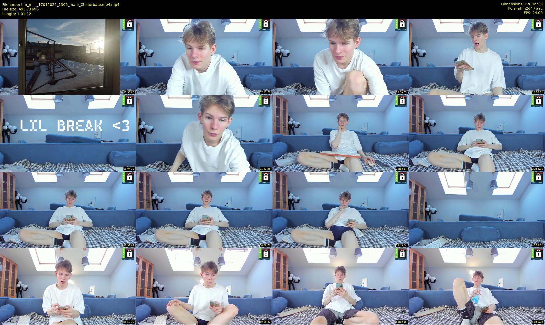 tim_milll — 62 minute Chaturbate male cam show recording, 720p, Jan 17, 2025