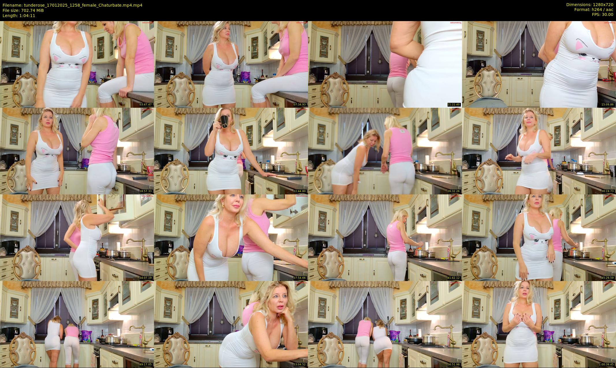 tunderose — 65 minute Chaturbate female cam show recording, 720p, Jan 17, 2025