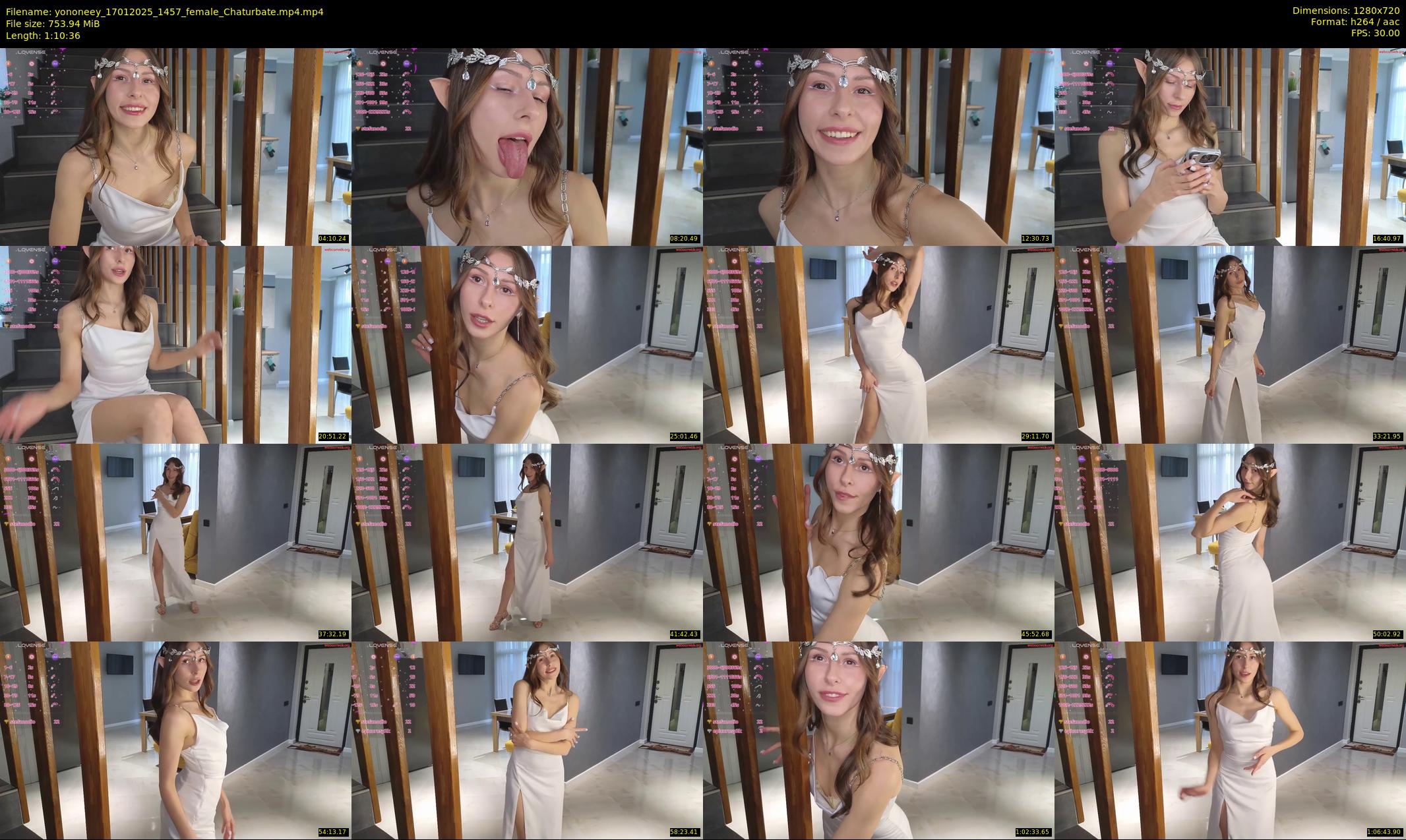 yononeey — 71 minute Chaturbate female cam show recording, 720p, Jan 17, 2025