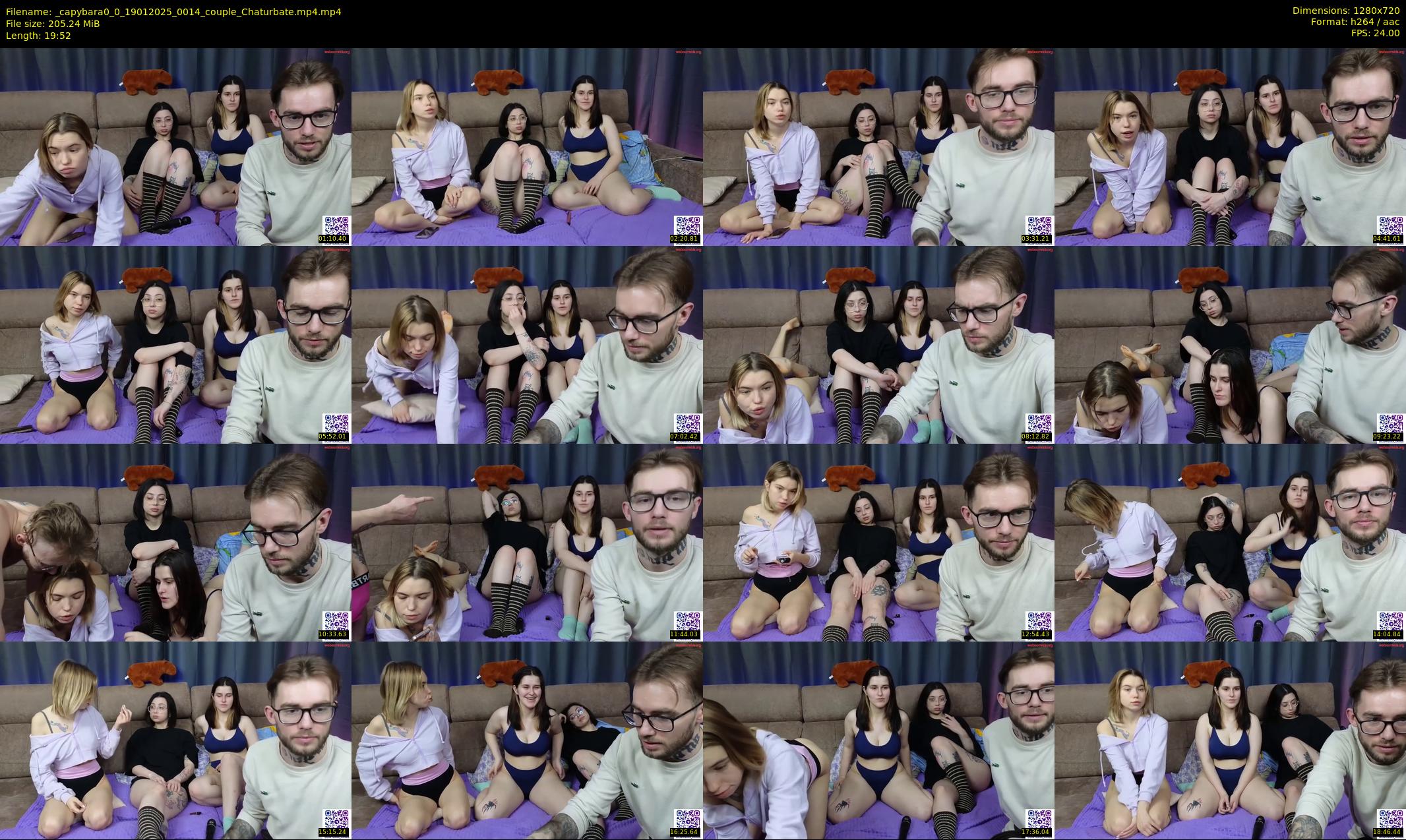 _capybara0_0 — 20 minute Chaturbate couple cam show recording, 720p, Jan 19, 2025