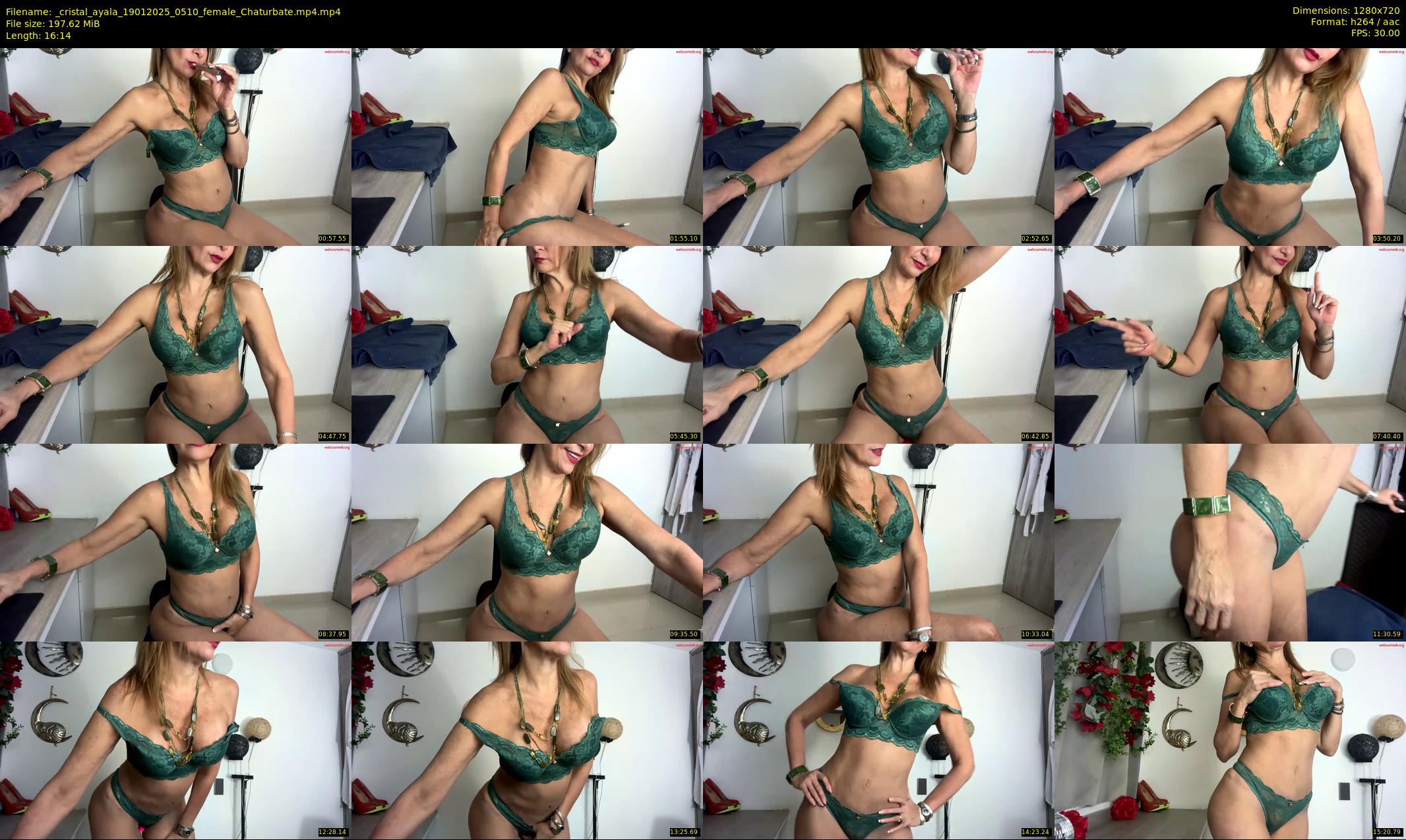 _cristal_ayala — 17 minute Chaturbate female cam show recording, 720p, Jan 19, 2025