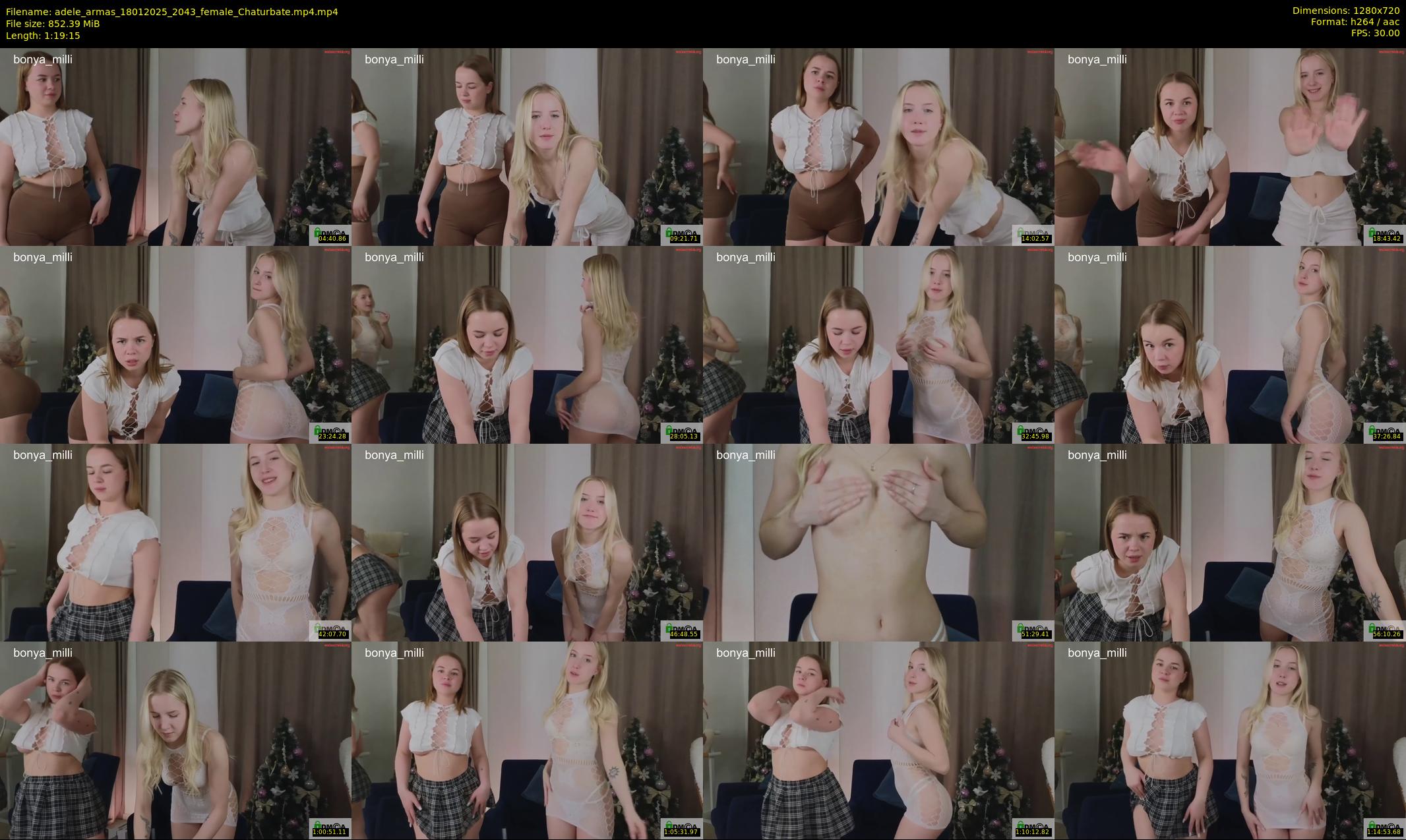 adele_armas — 80 minute Chaturbate female cam show recording, 720p, Jan 18, 2025