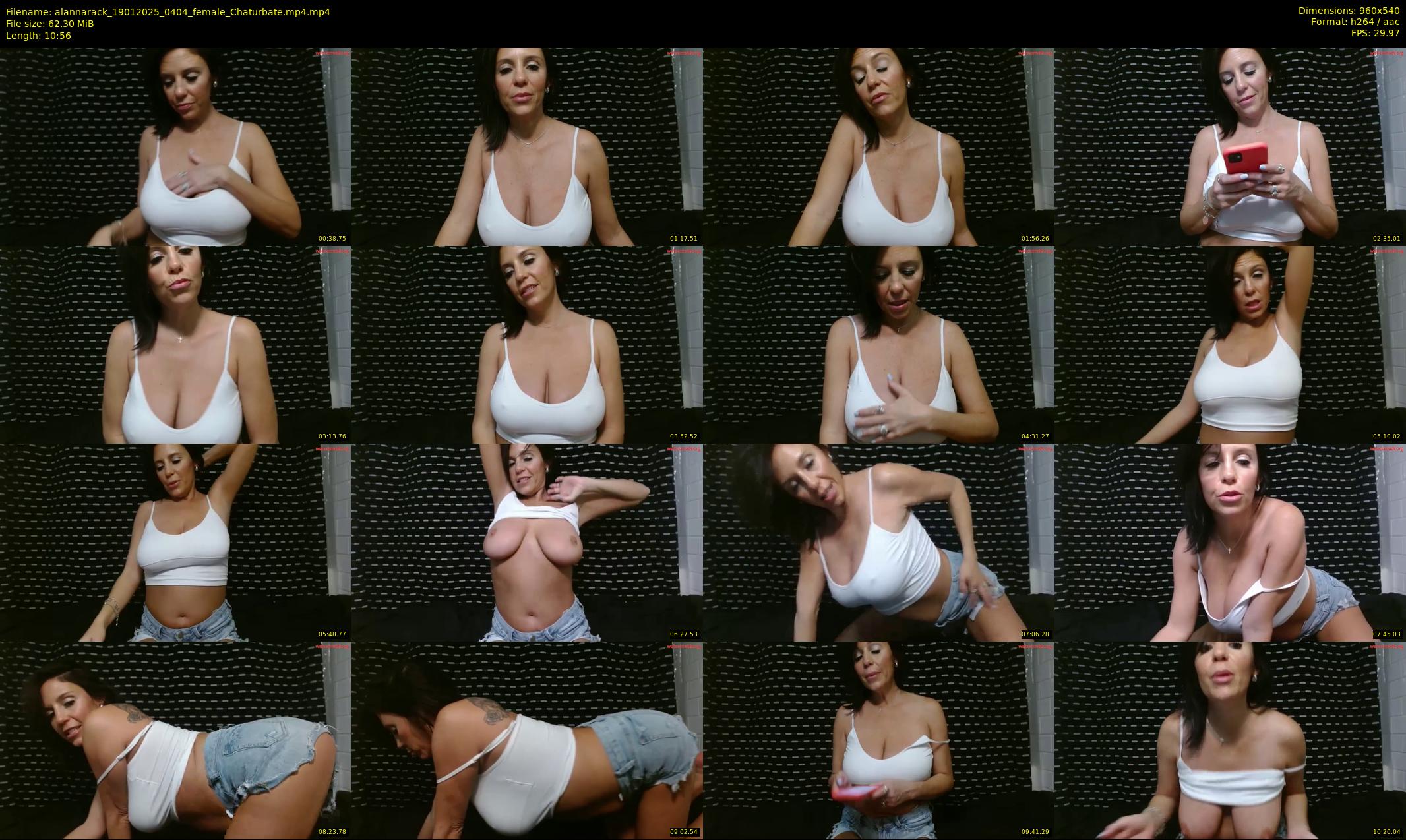 alannarack — 11 minute Chaturbate female cam show recording, 480p, Jan 19, 2025