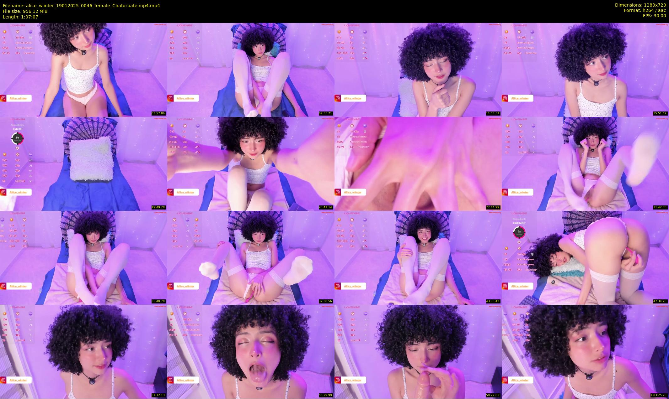 alice_wiinter — 68 minute Chaturbate female cam show recording, 720p, Jan 19, 2025