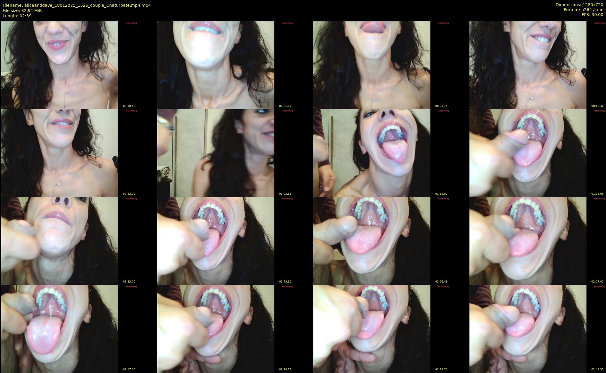 aliceanddave — 3 minute Chaturbate couple cam show recording, 720p, Jan 18, 2025