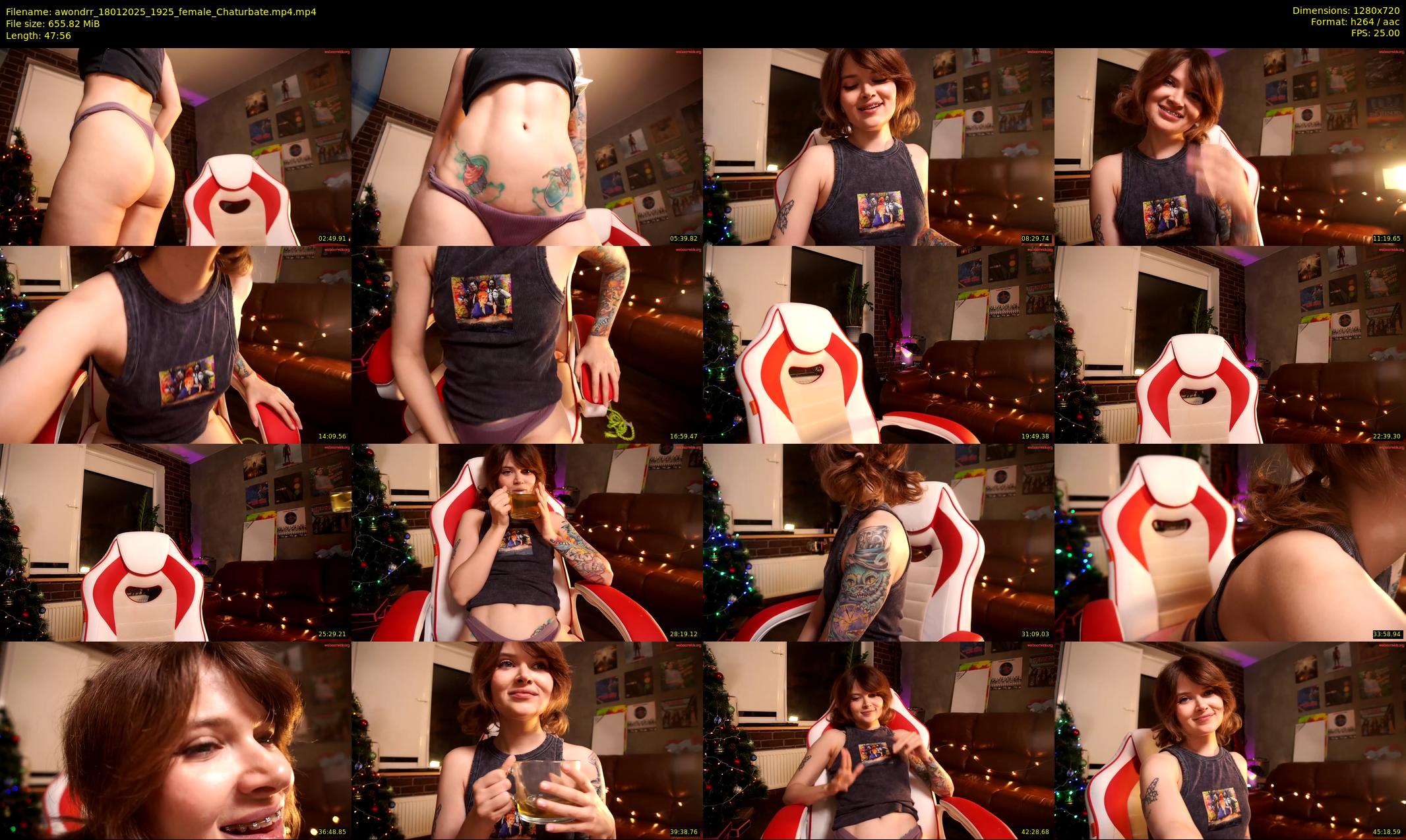 awondrr — 48 minute Chaturbate female cam show recording, 720p, Jan 18, 2025