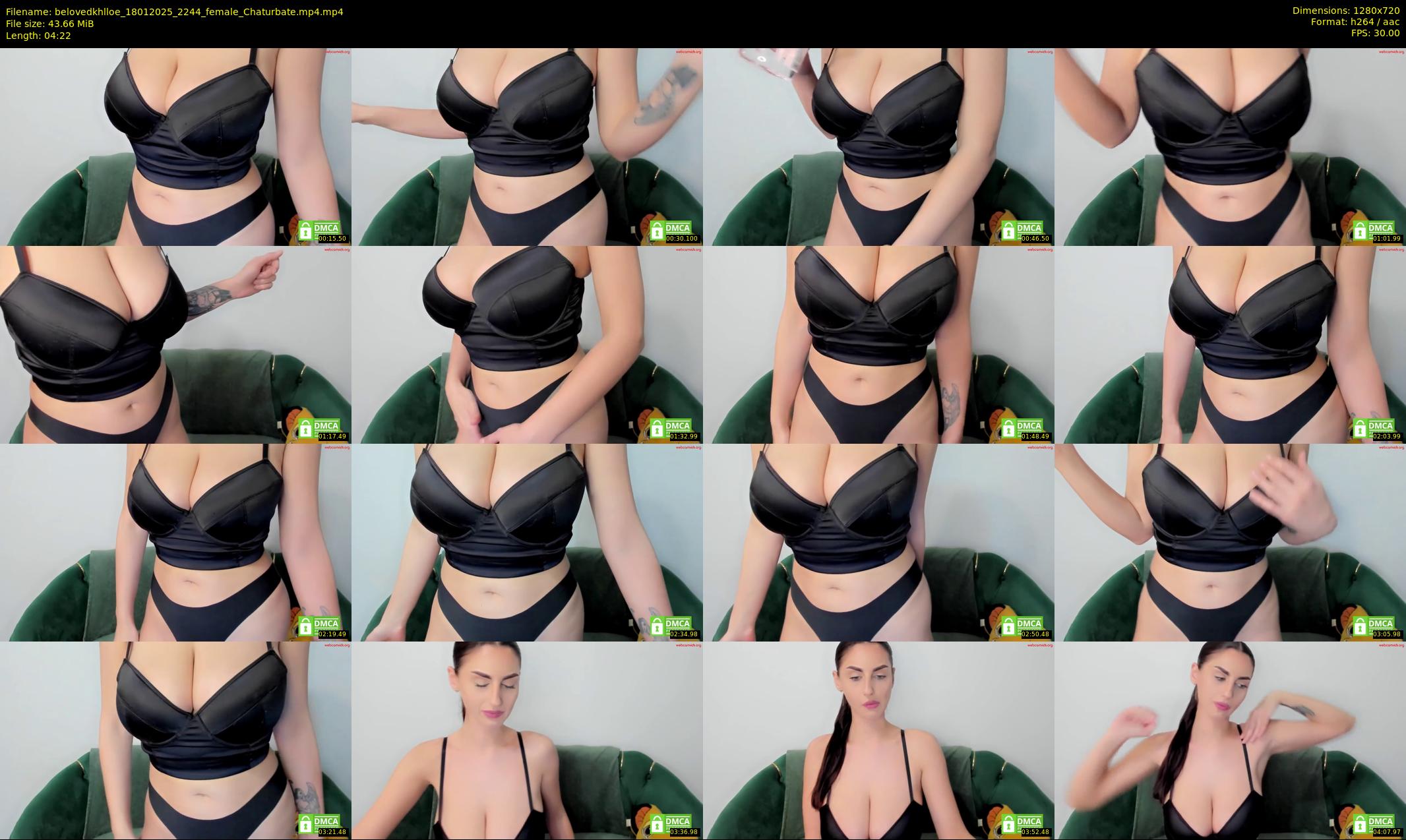 belovedkhlloe — 5 minute Chaturbate female cam show recording, 720p, Jan 18, 2025