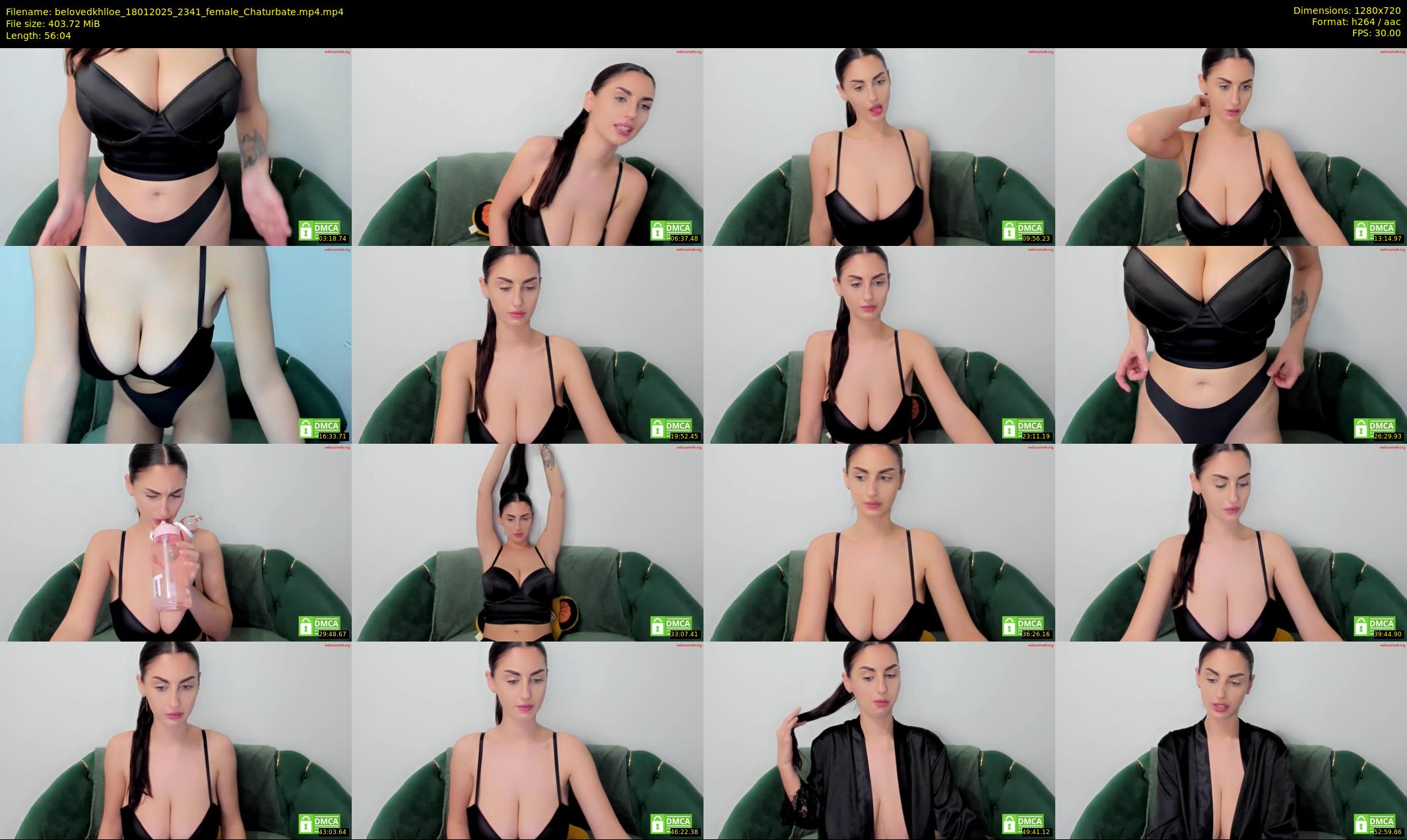 belovedkhlloe — 57 minute Chaturbate female cam show recording, 720p, Jan 18, 2025