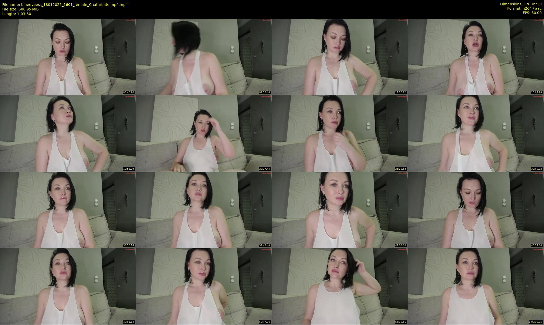 blueeyeess — 64 minute Chaturbate female cam show recording, 720p, Jan 18, 2025